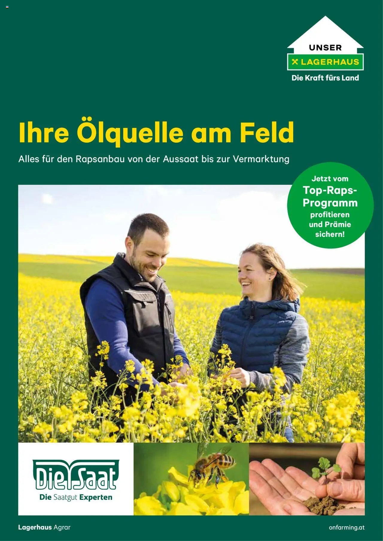 Lagerhaus Ihre Ölquelle am Feld