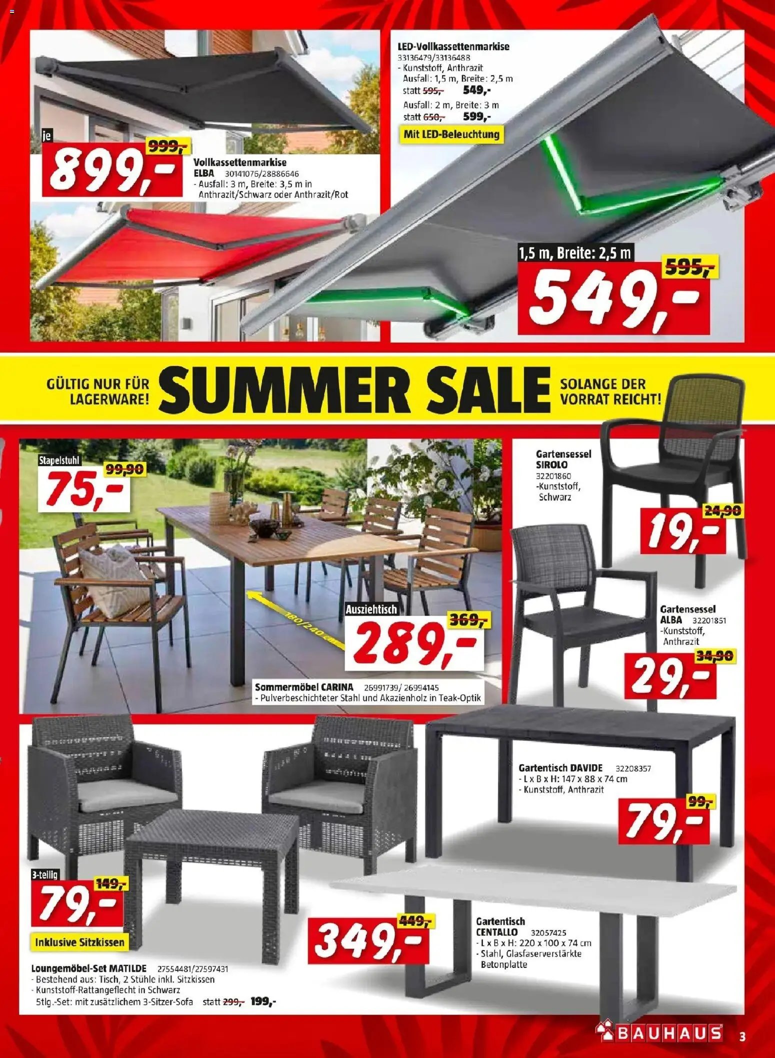 Bauhaus Summer Sale -Graz Seiersberg, Wien