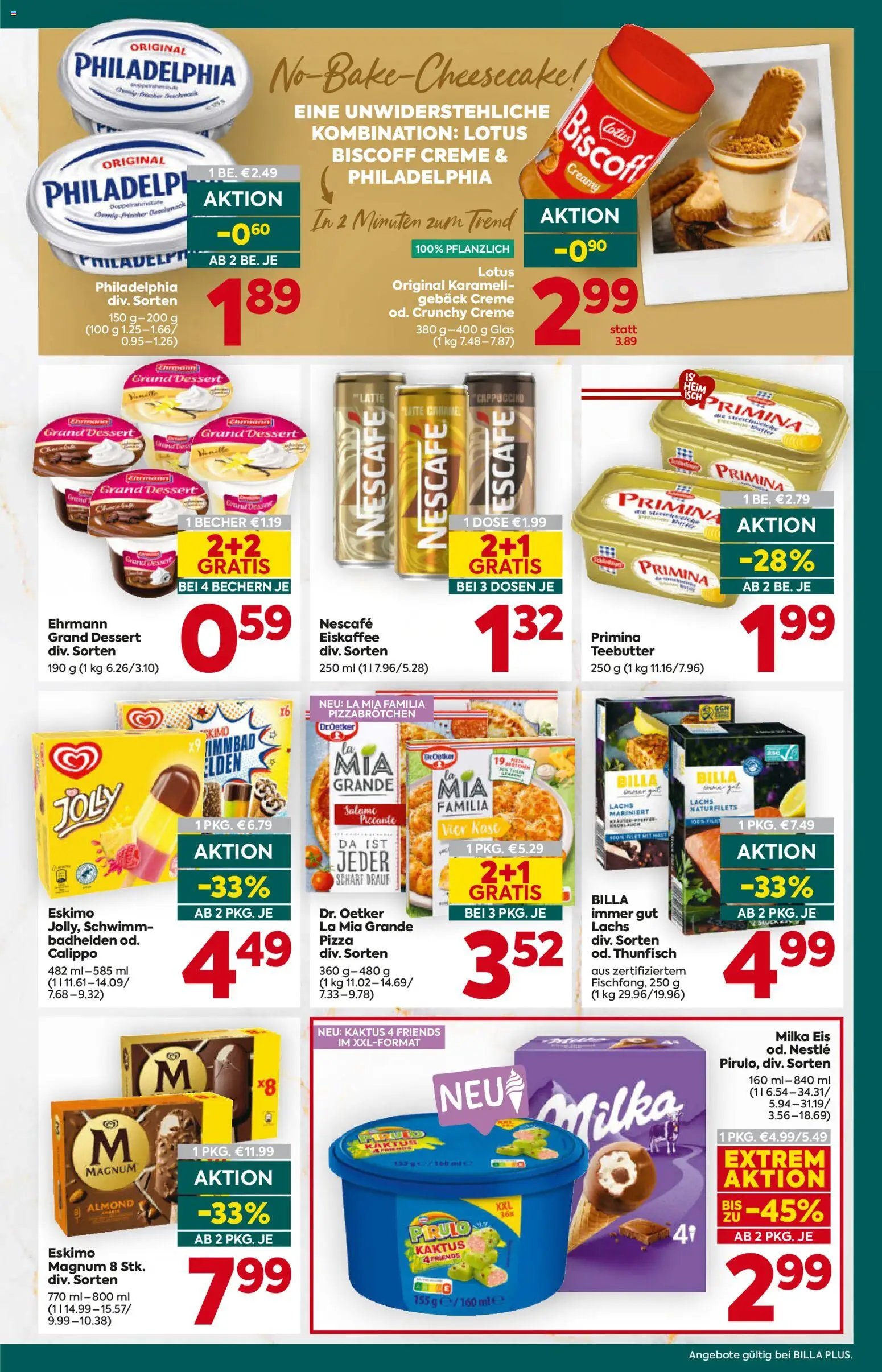 Billa Plus Flugblatt