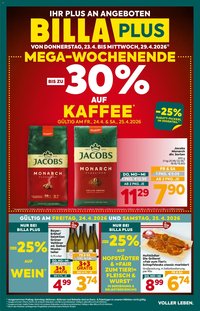 Billa Plus Flugblatt