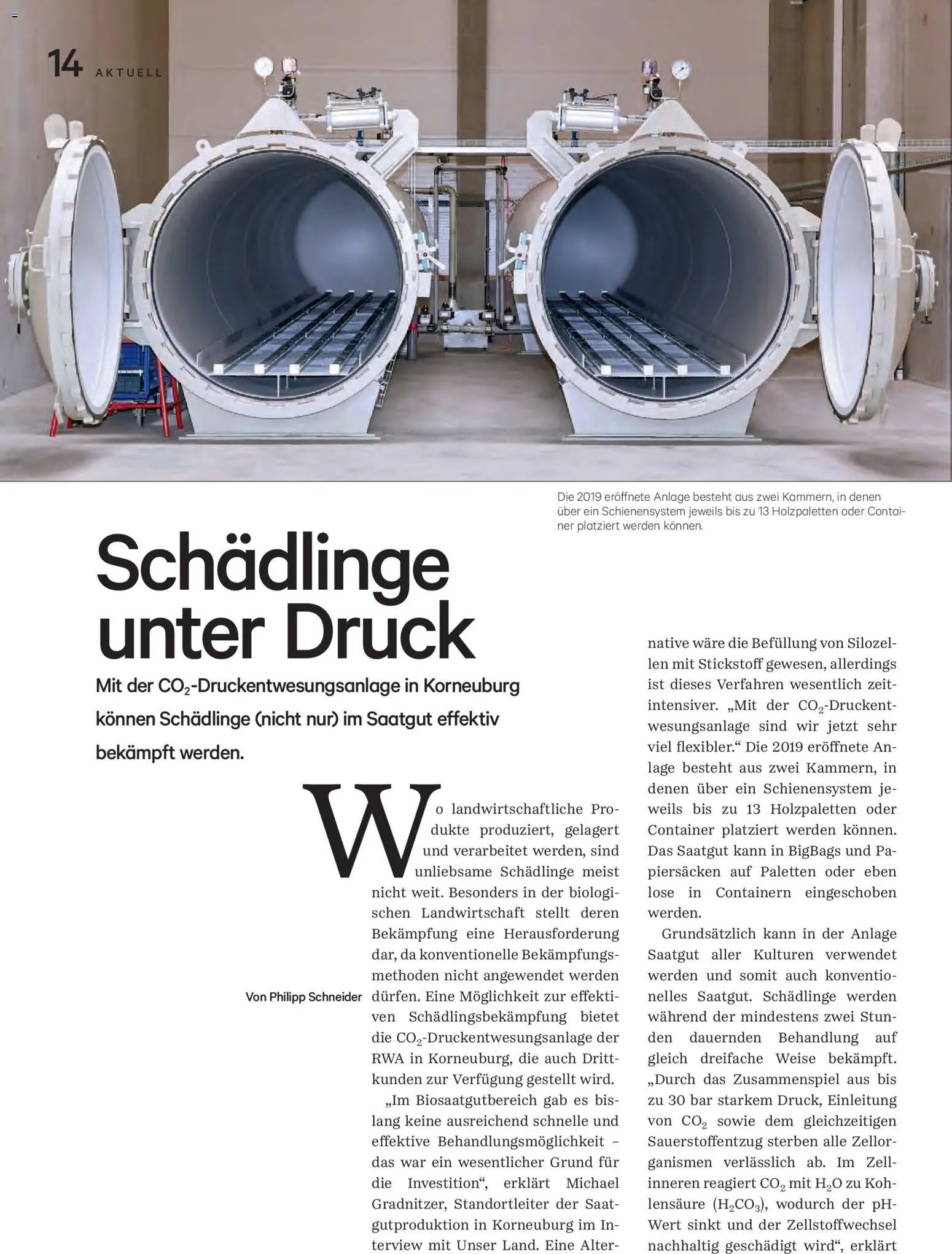Lagerhaus Unser Land Juni 2026