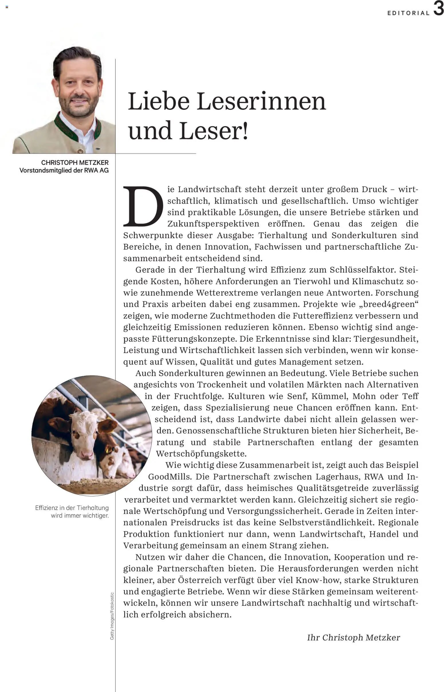 Lagerhaus Unser Land Juni 2026