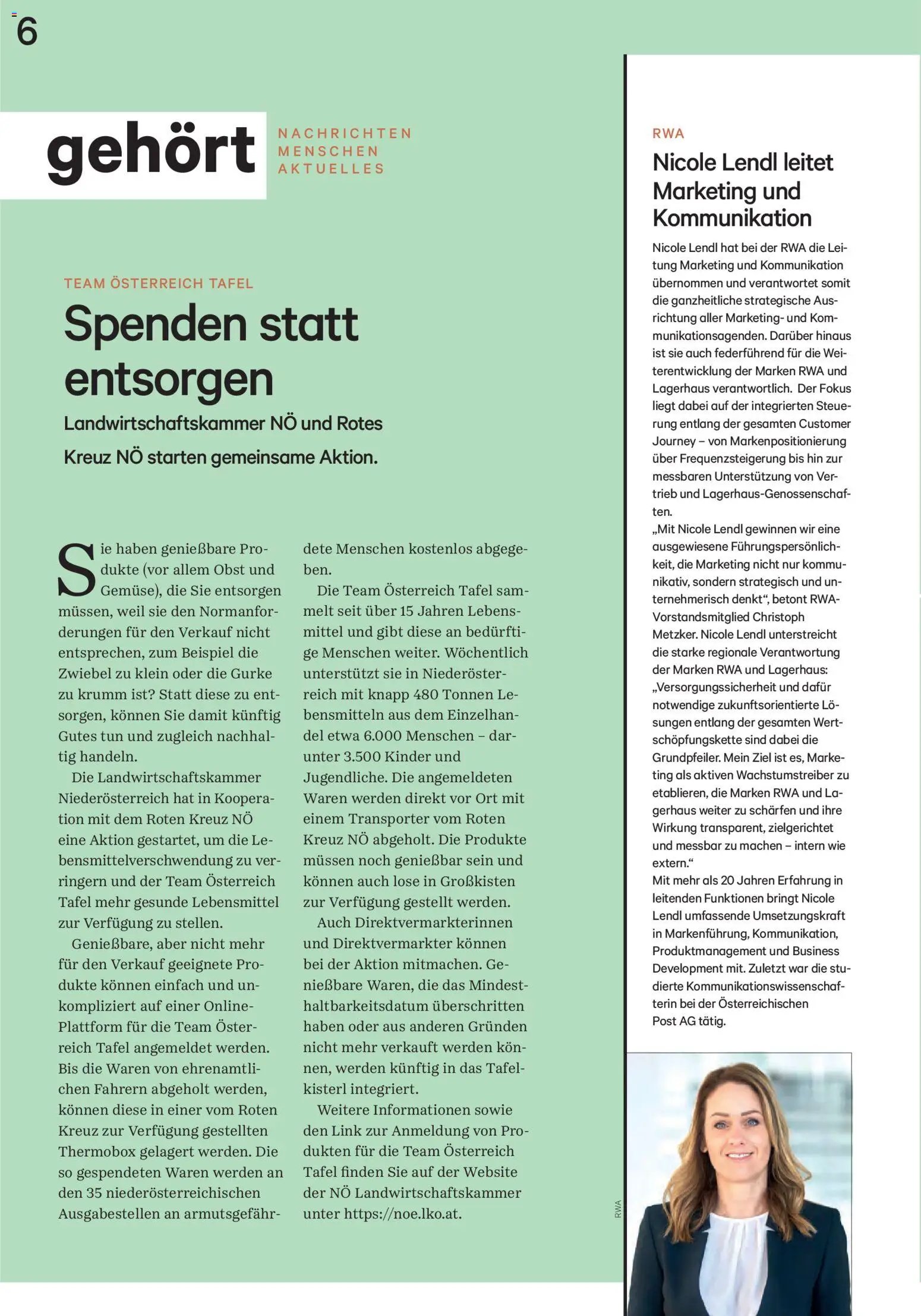 Lagerhaus Unser Land Juni 2026