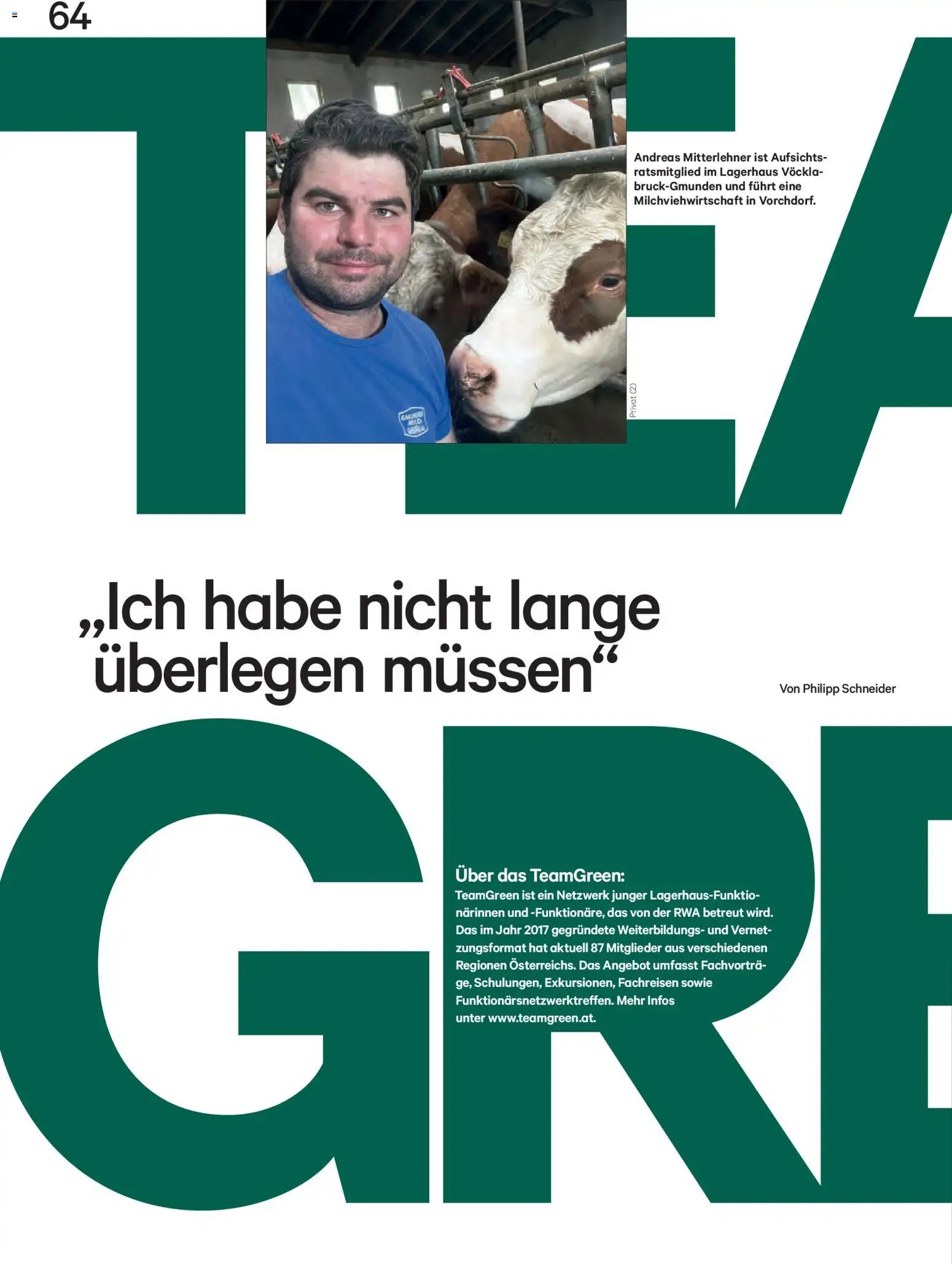 Lagerhaus Unser Land Juni 2026