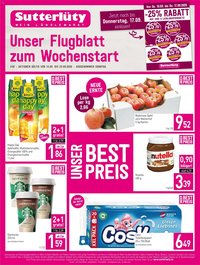 Sutterlüty Flugblatt