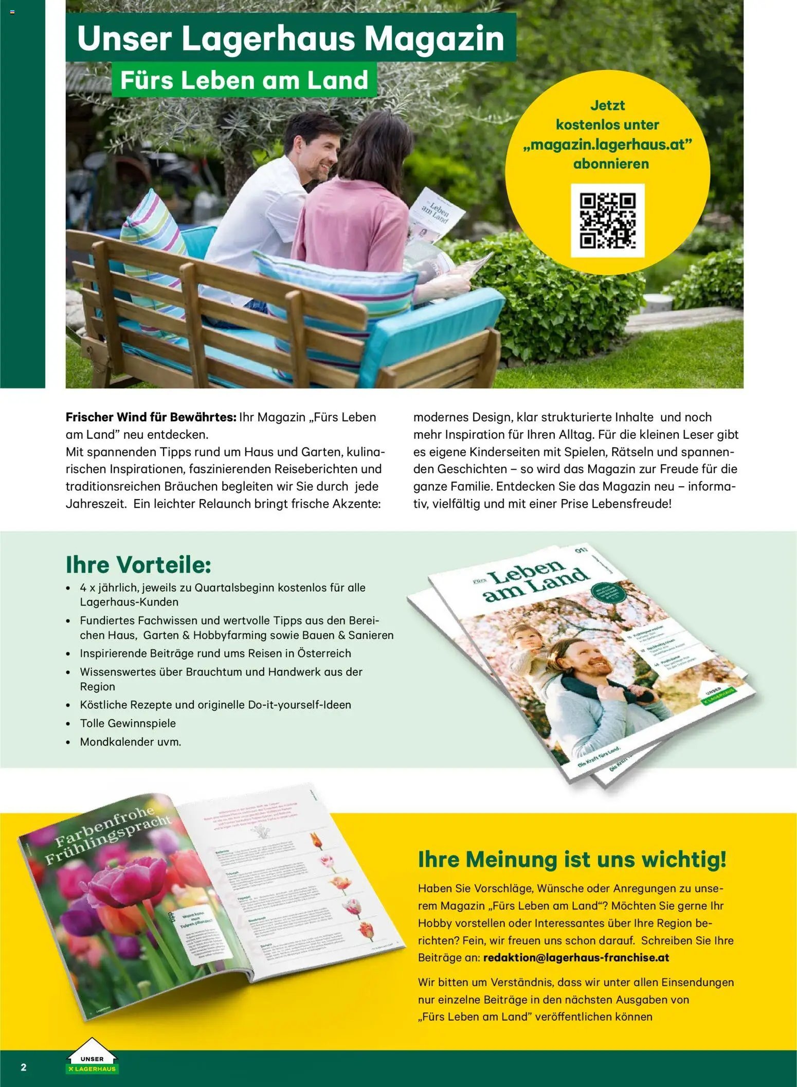 Lagerhaus  Garten und Freizeit Katalog 2026