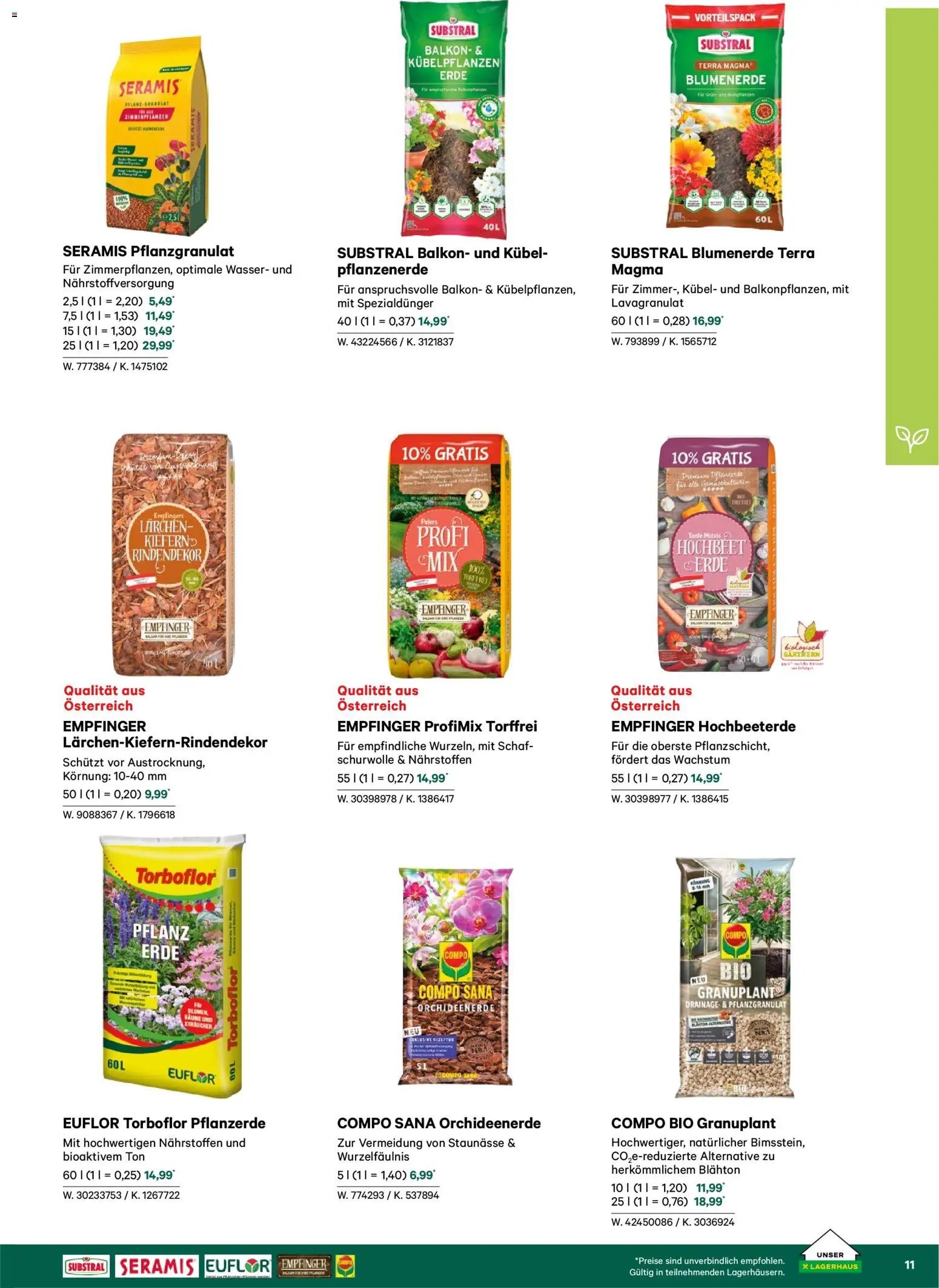 Lagerhaus  Garten und Freizeit Katalog 2026