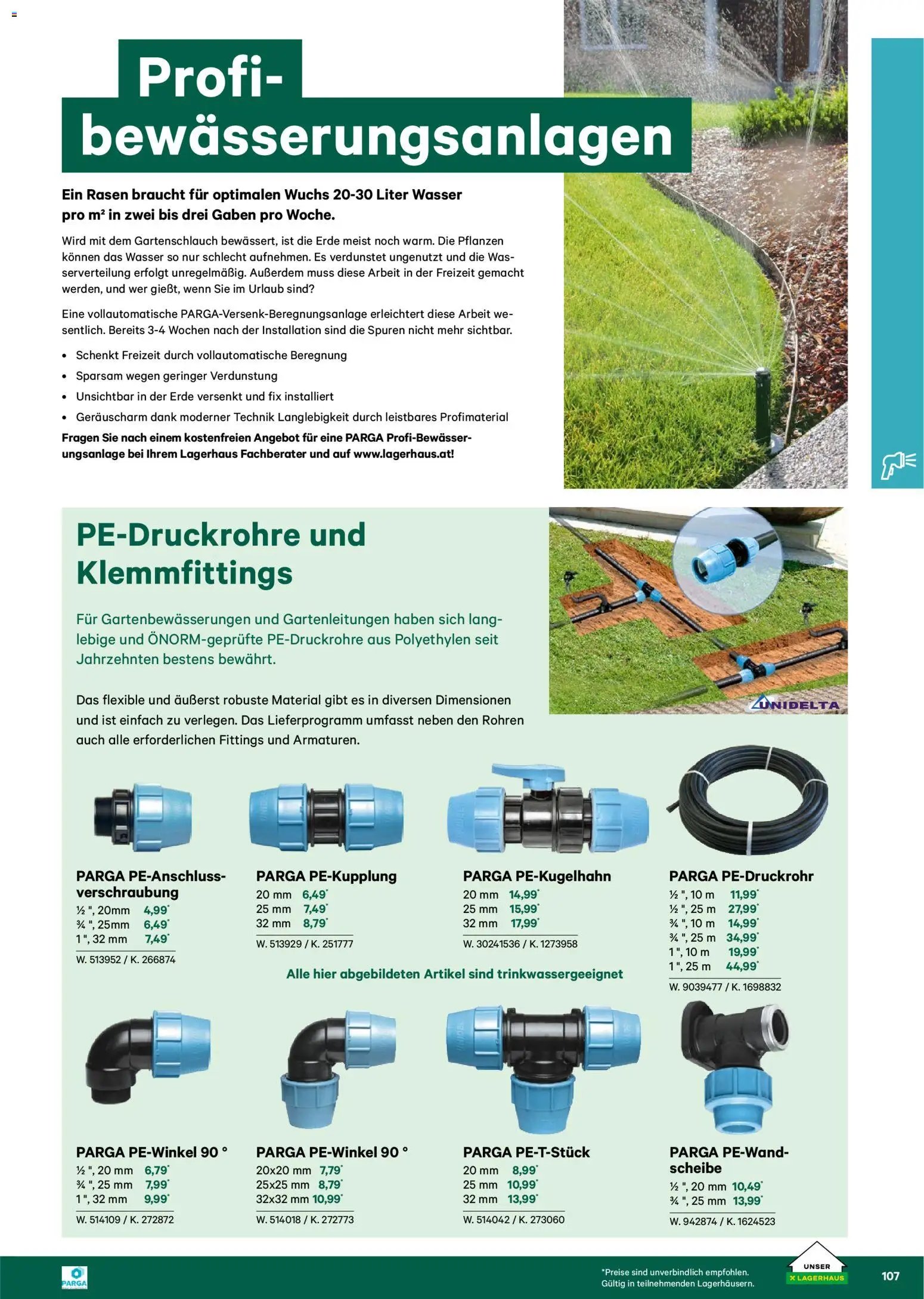 Lagerhaus  Garten und Freizeit Katalog 2026
