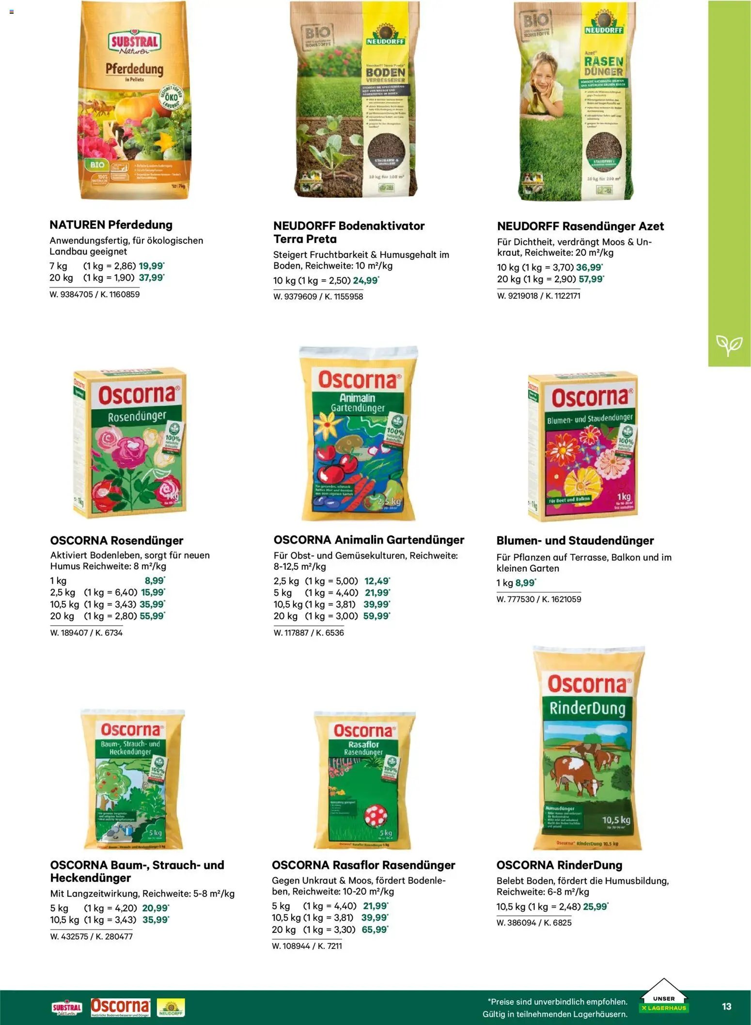 Lagerhaus  Garten und Freizeit Katalog 2026