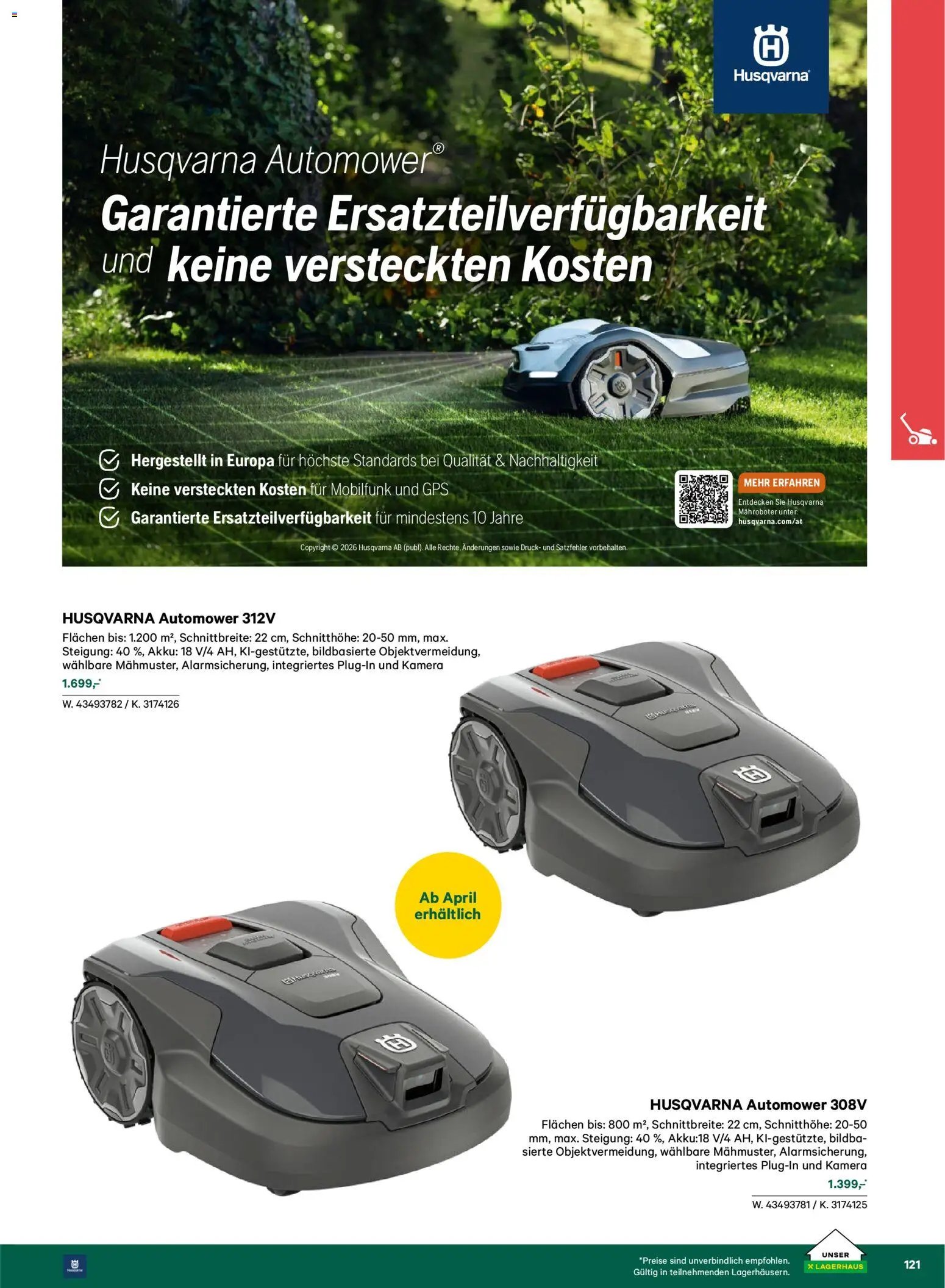 Lagerhaus  Garten und Freizeit Katalog 2026