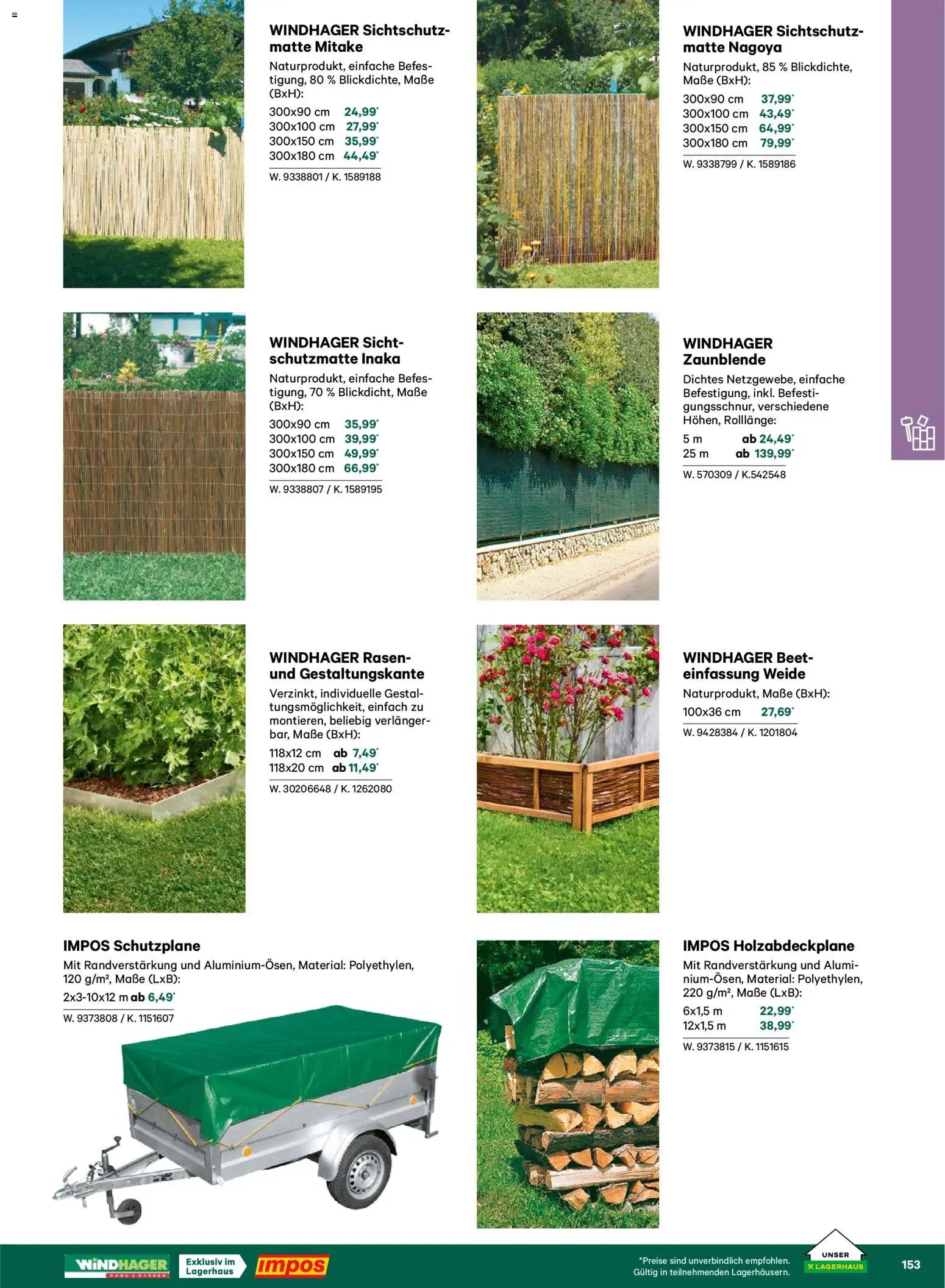 Lagerhaus  Garten und Freizeit Katalog 2026