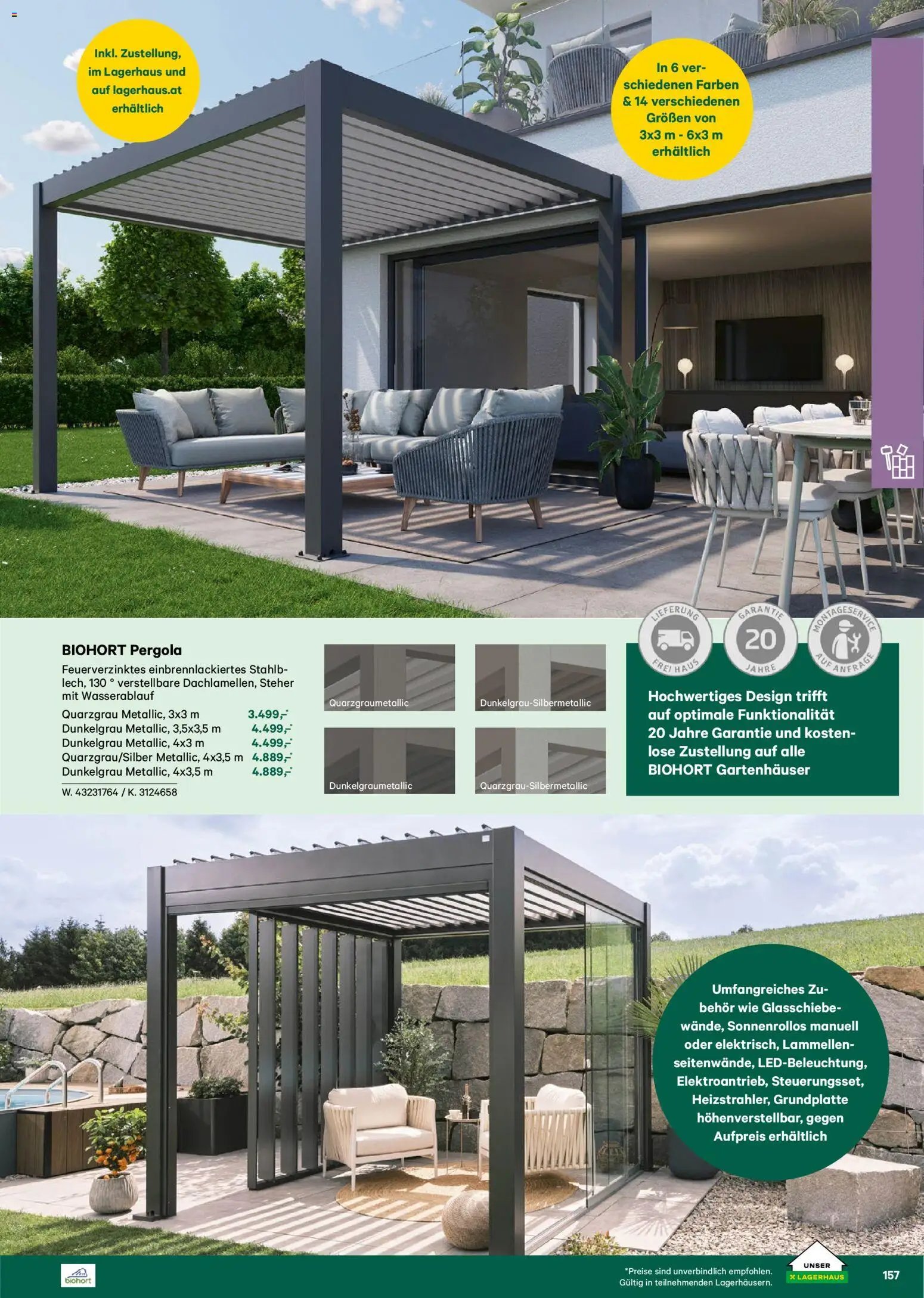 Lagerhaus  Garten und Freizeit Katalog 2026