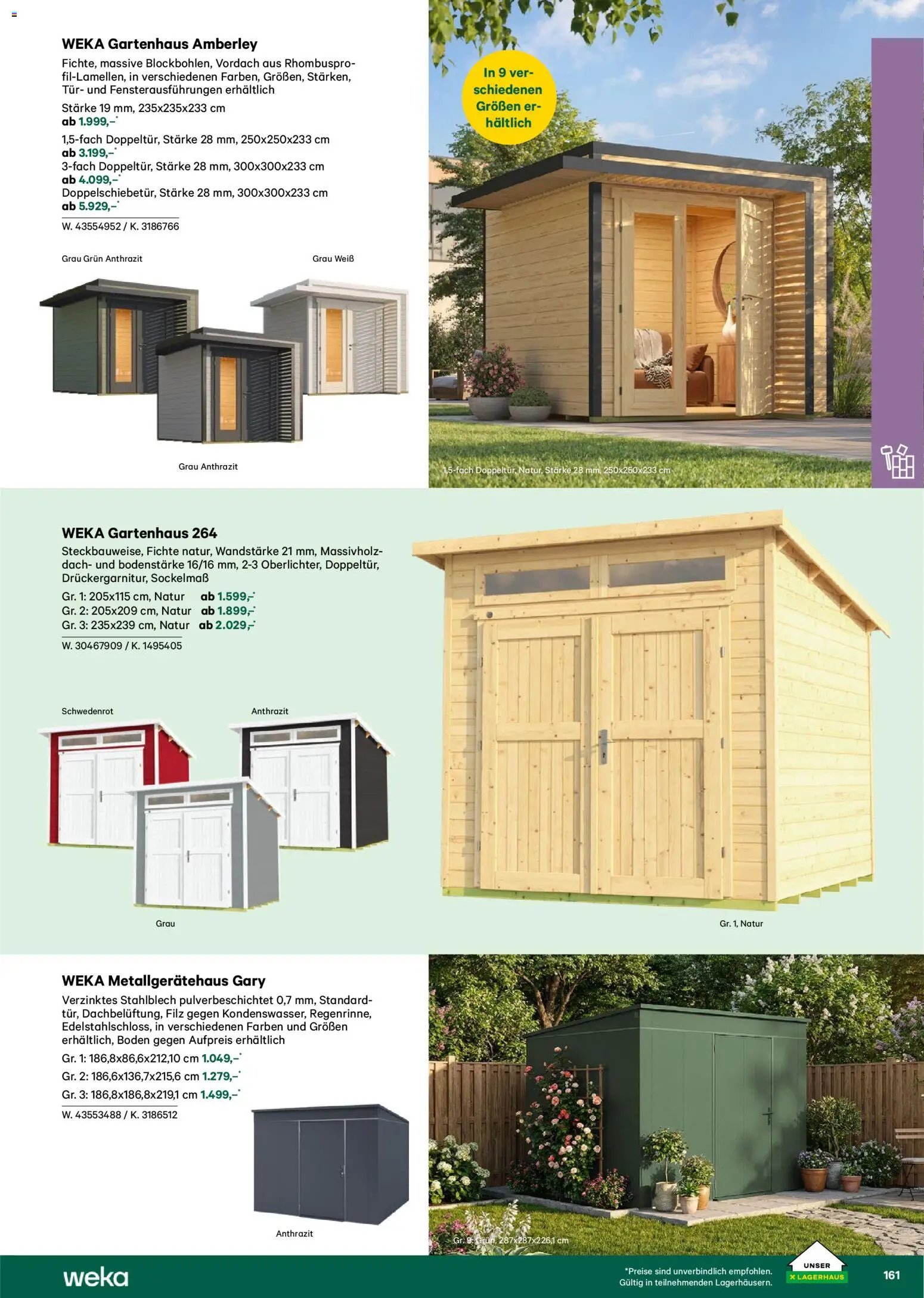 Lagerhaus  Garten und Freizeit Katalog 2026