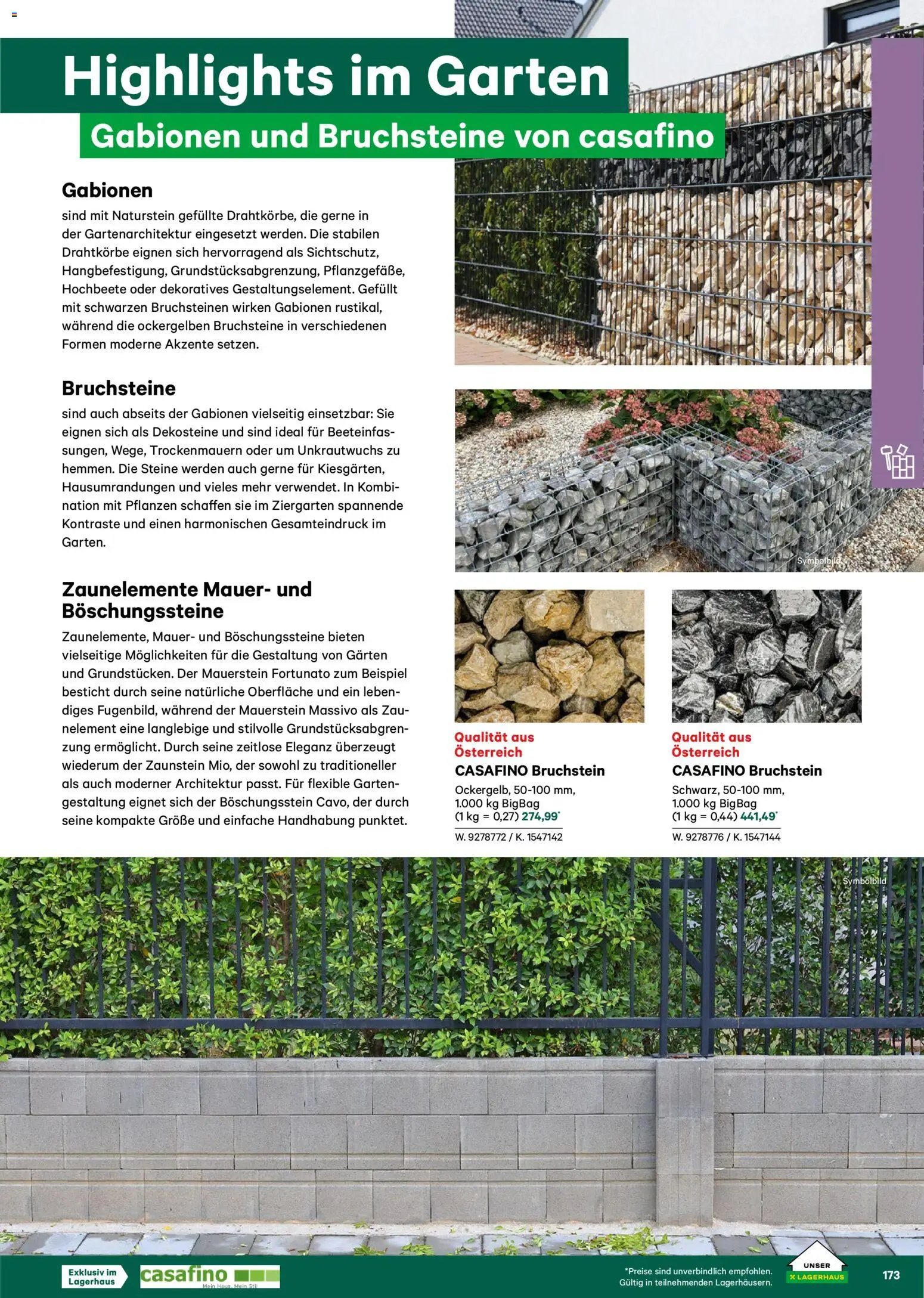 Lagerhaus  Garten und Freizeit Katalog 2026