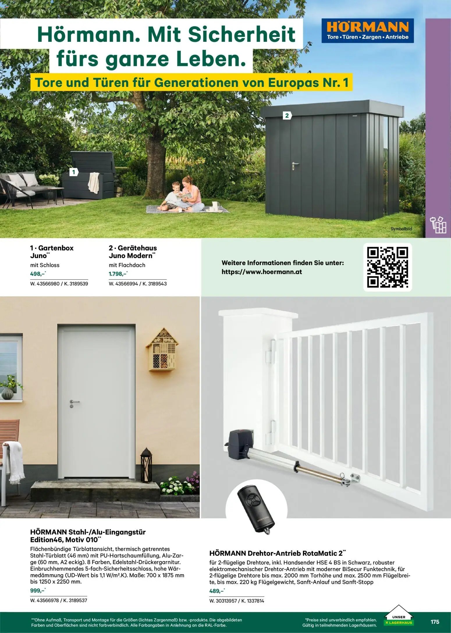 Lagerhaus  Garten und Freizeit Katalog 2026