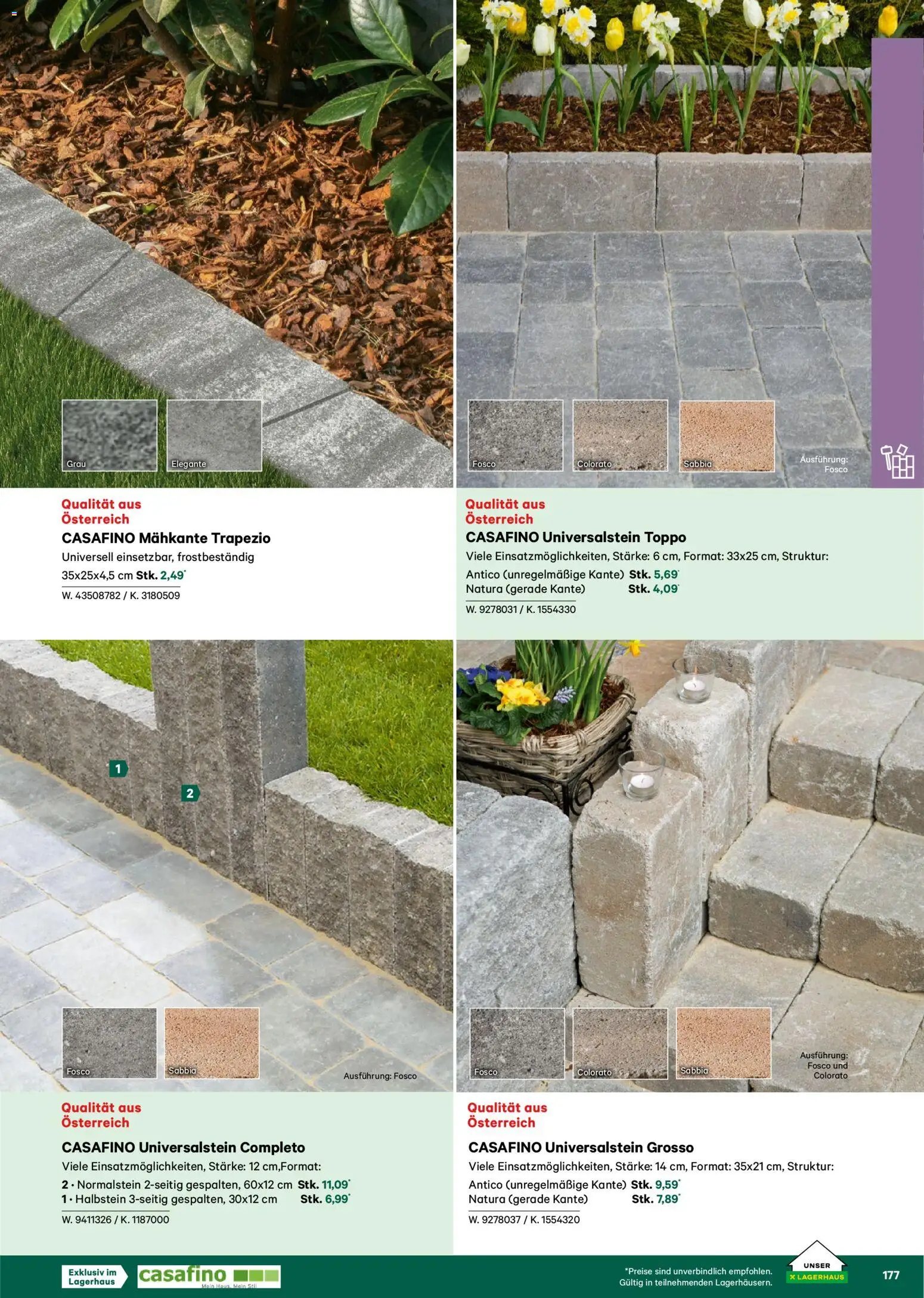 Lagerhaus  Garten und Freizeit Katalog 2026