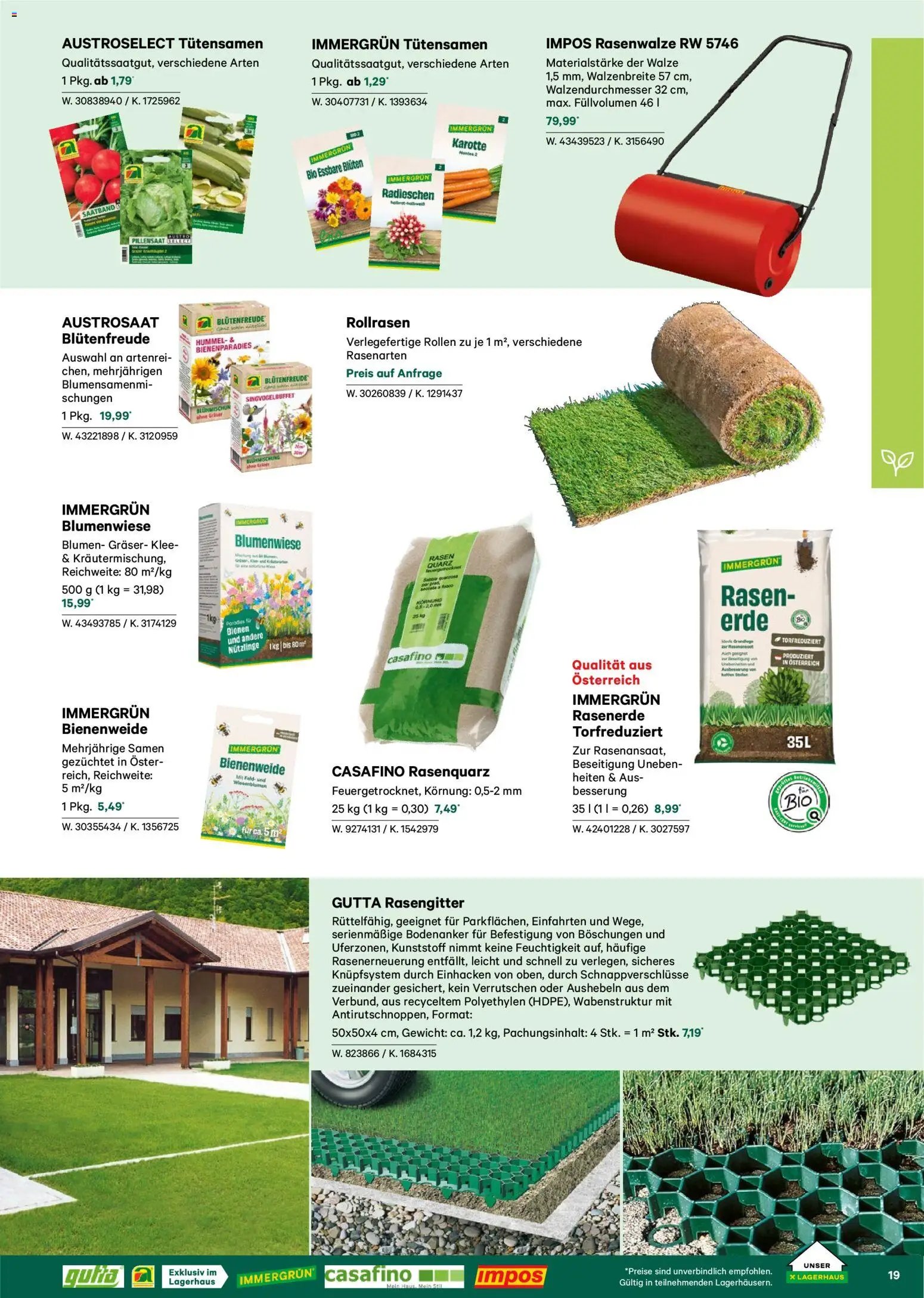 Lagerhaus  Garten und Freizeit Katalog 2026