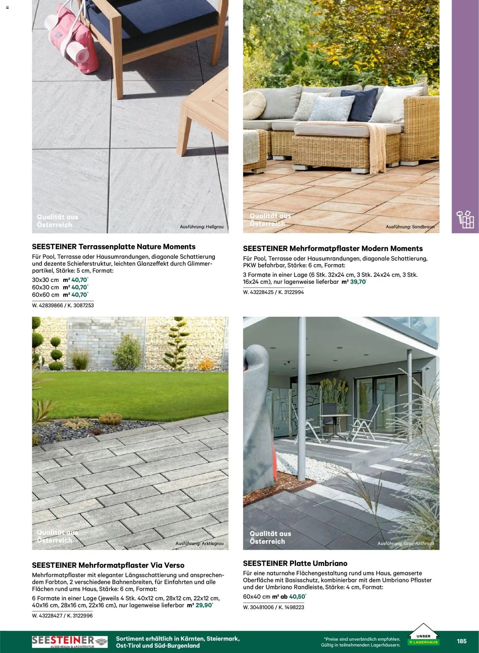 Lagerhaus  Garten und Freizeit Katalog 2026