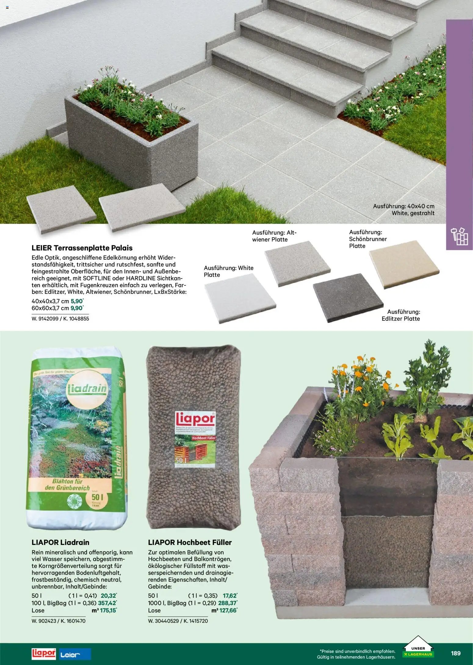 Lagerhaus  Garten und Freizeit Katalog 2026