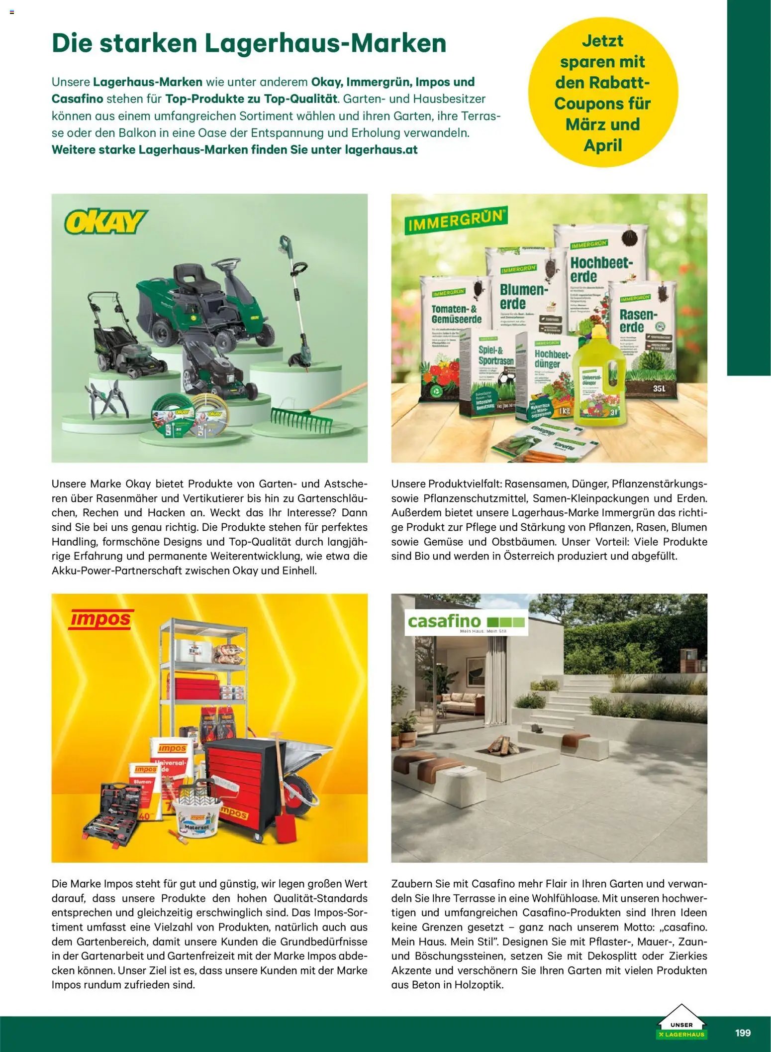 Lagerhaus  Garten und Freizeit Katalog 2026