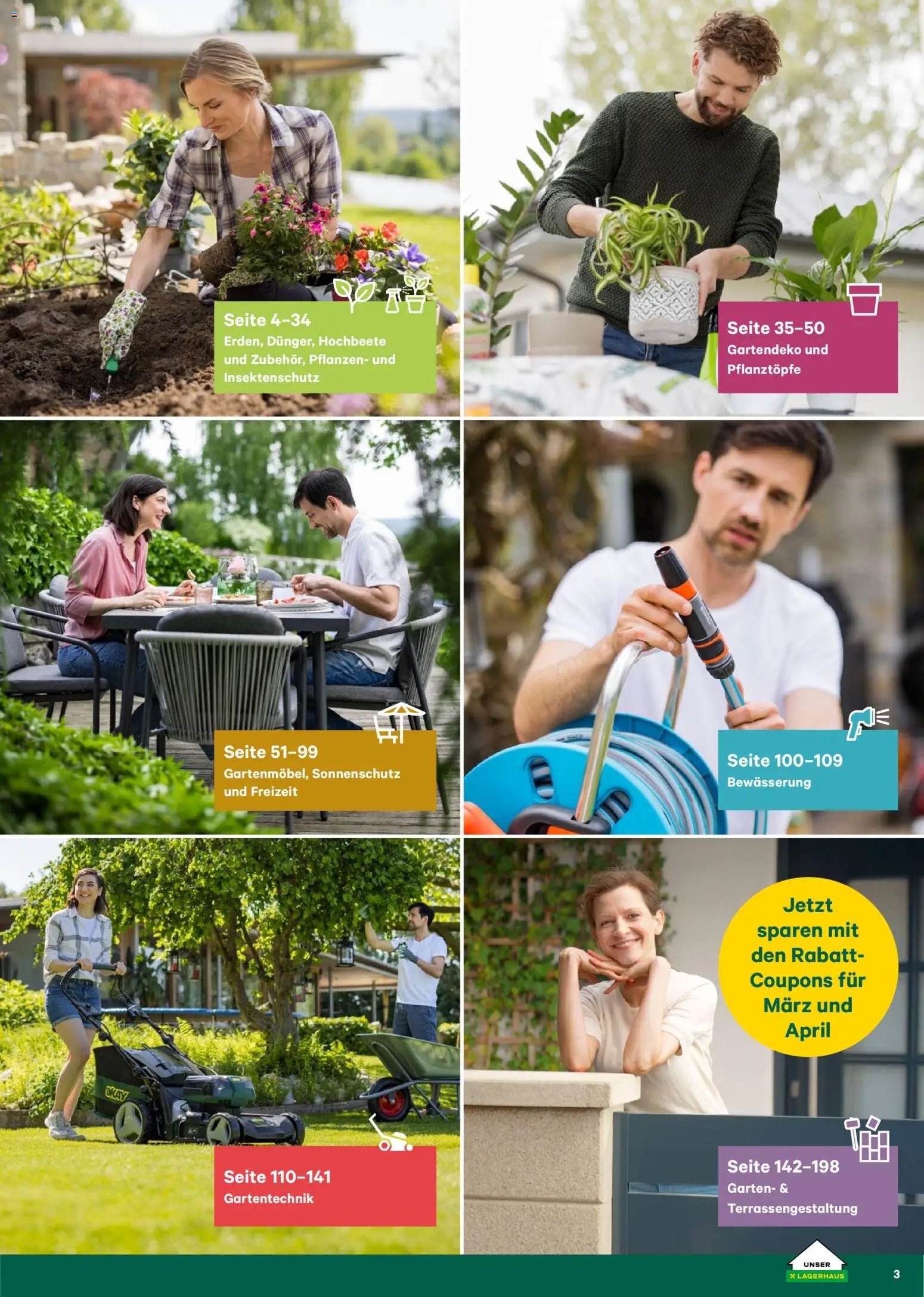 Lagerhaus  Garten und Freizeit Katalog 2026