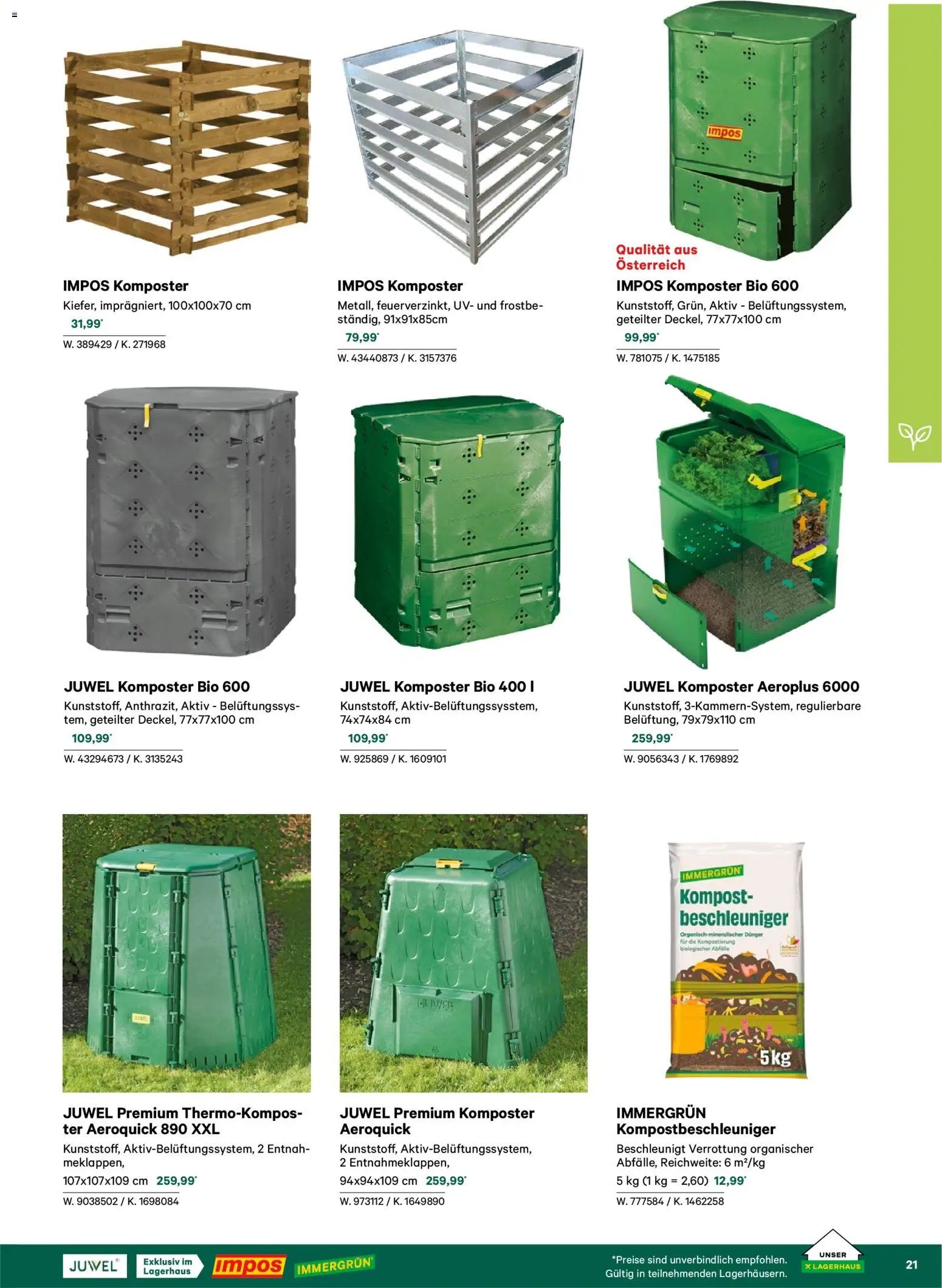 Lagerhaus  Garten und Freizeit Katalog 2026