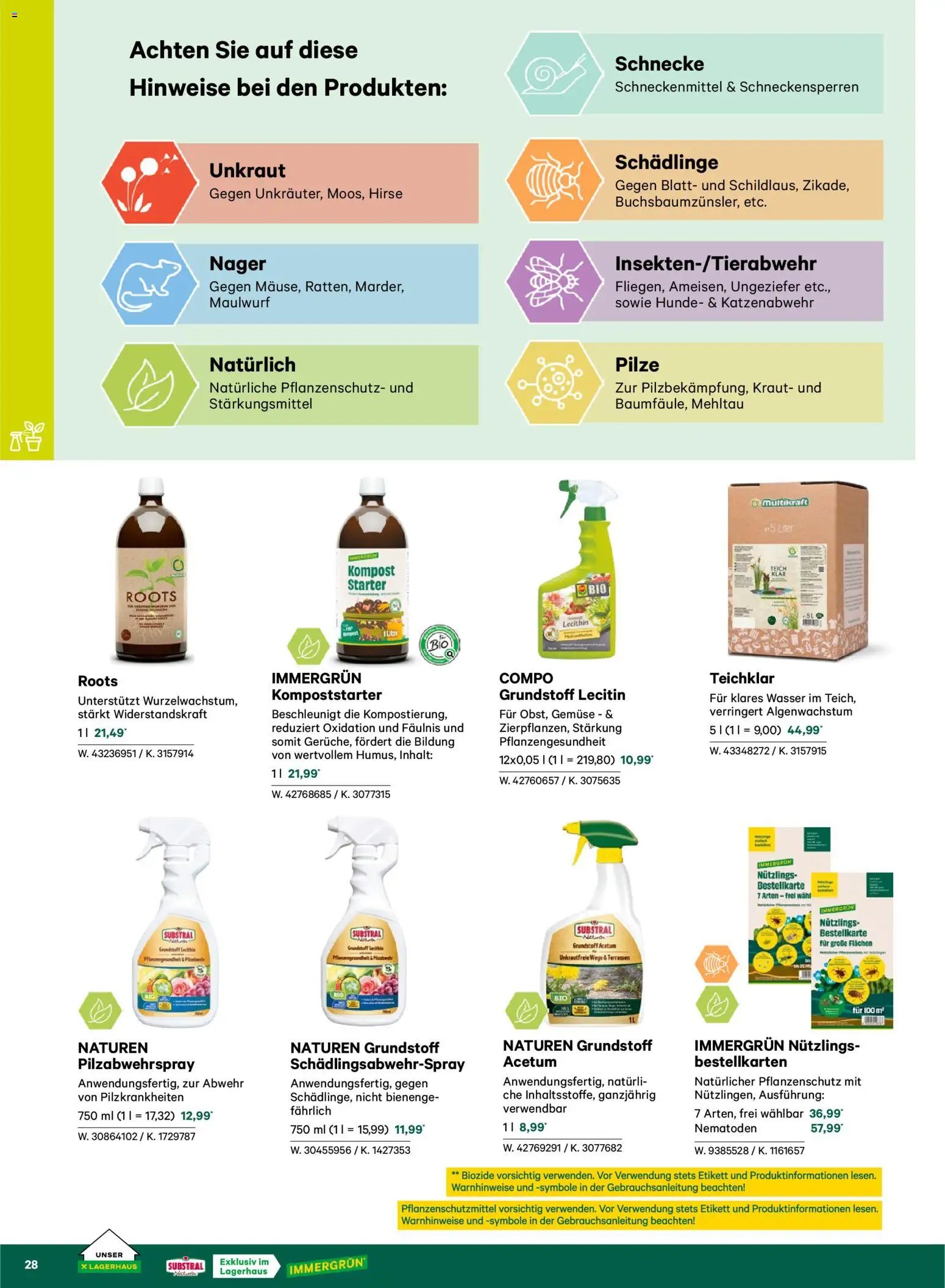 Lagerhaus  Garten und Freizeit Katalog 2026