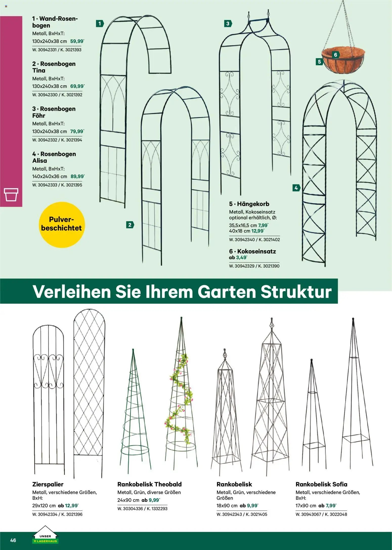 Lagerhaus  Garten und Freizeit Katalog 2026