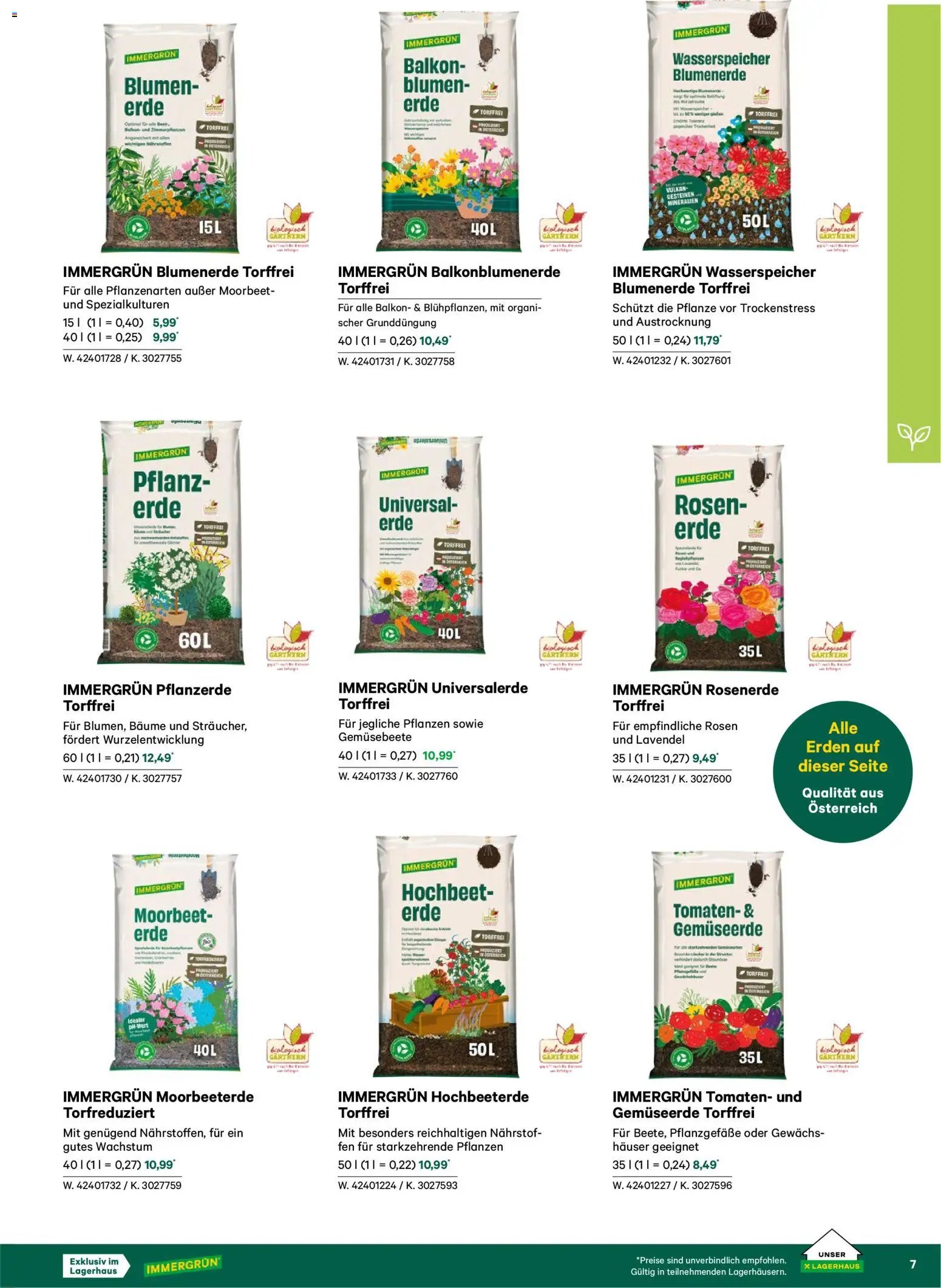 Lagerhaus  Garten und Freizeit Katalog 2026