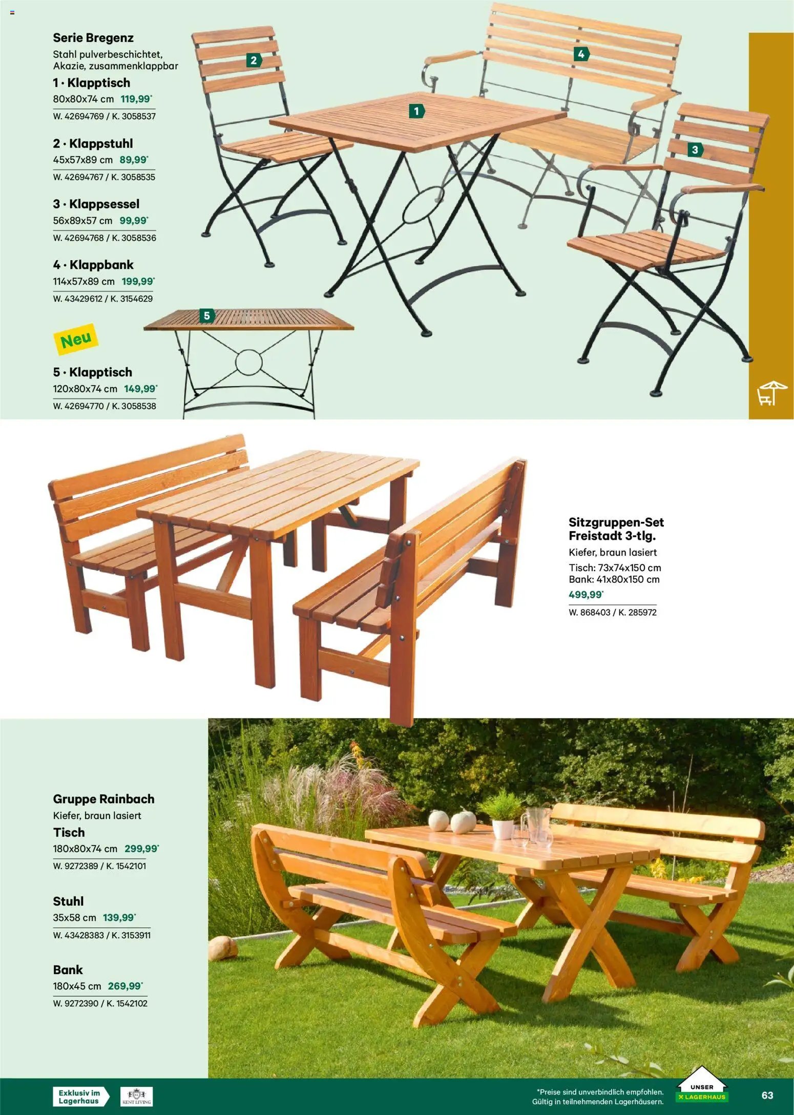 Lagerhaus  Garten und Freizeit Katalog 2026