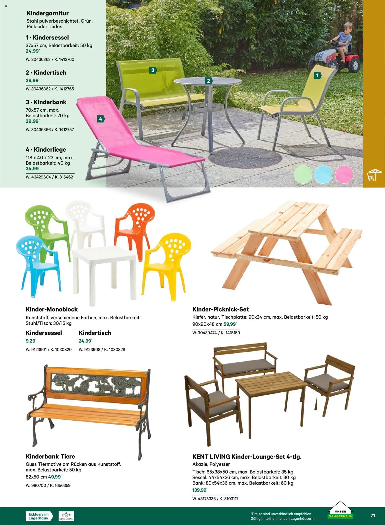 Lagerhaus  Garten und Freizeit Katalog 2026