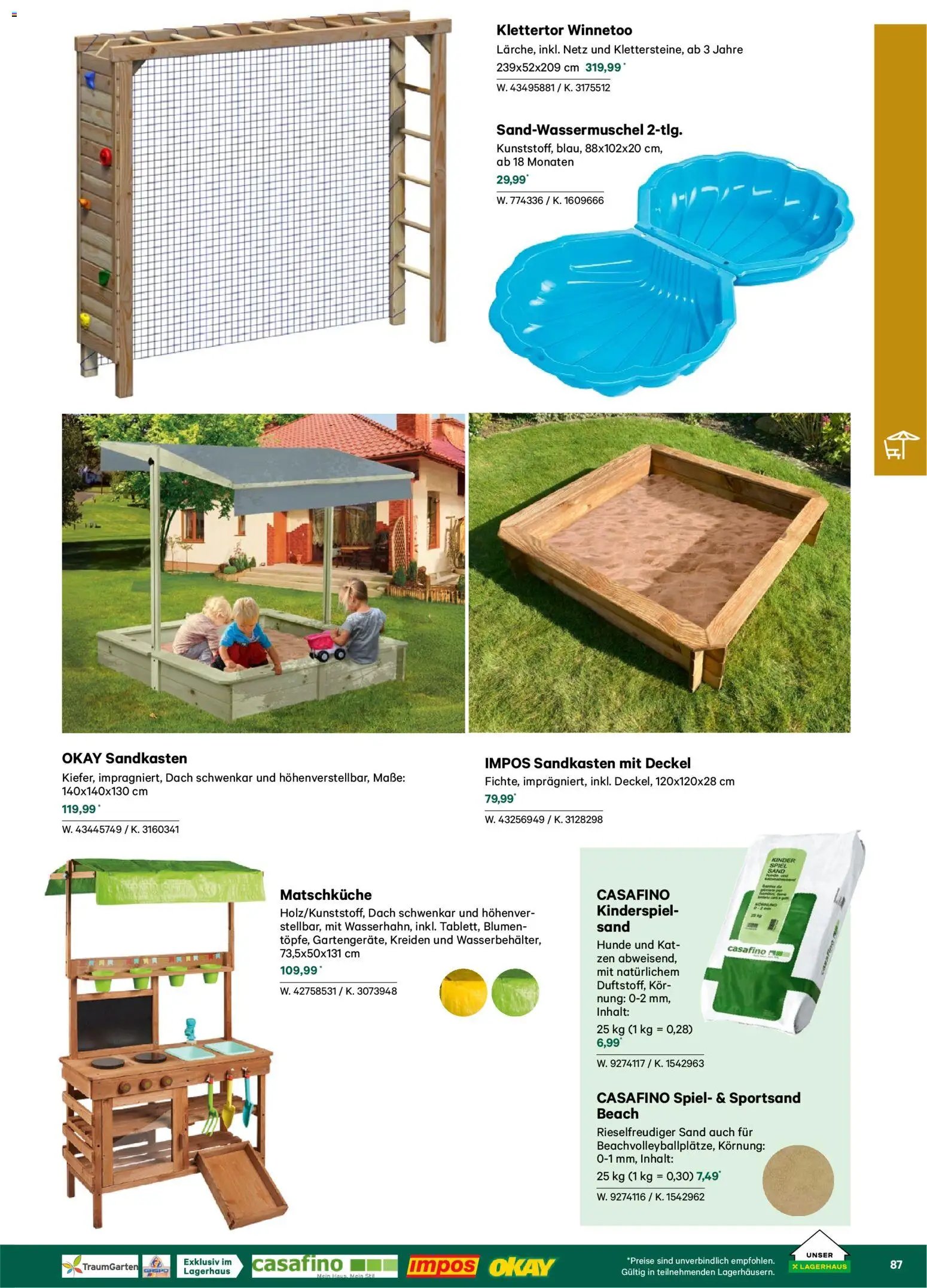 Lagerhaus  Garten und Freizeit Katalog 2026
