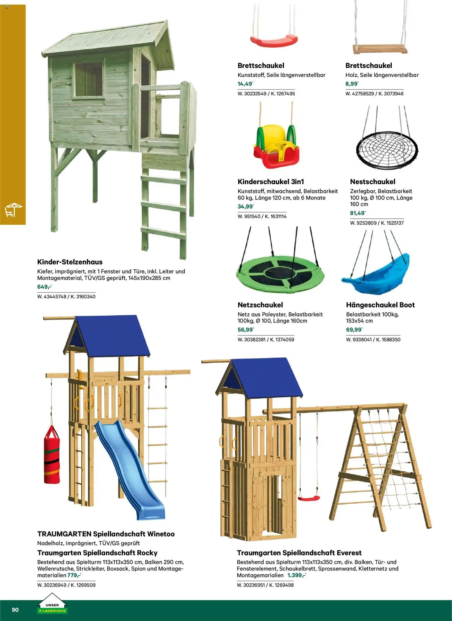 Lagerhaus  Garten und Freizeit Katalog 2026