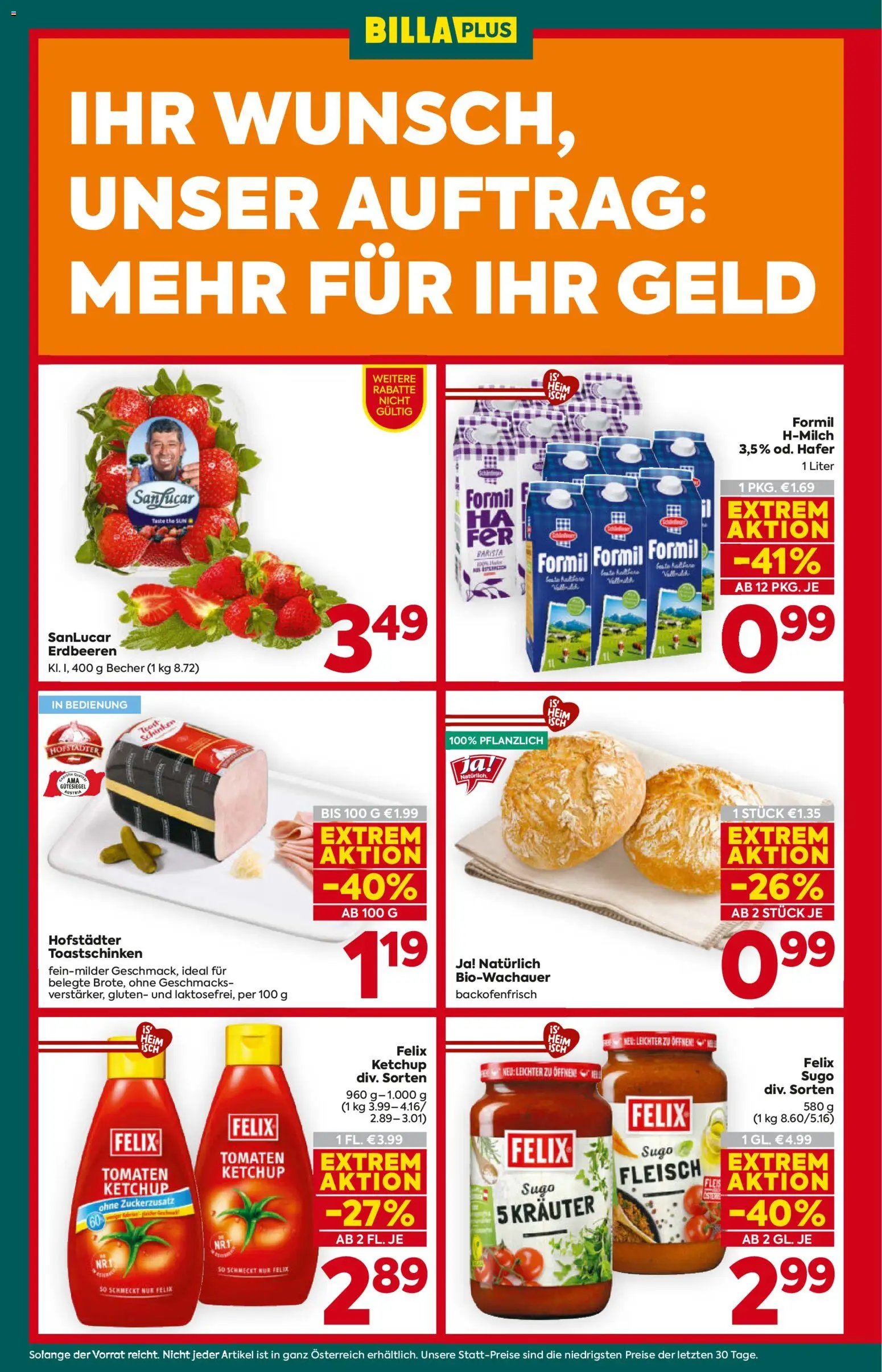 Billa Plus Flugblatt - Steiermark