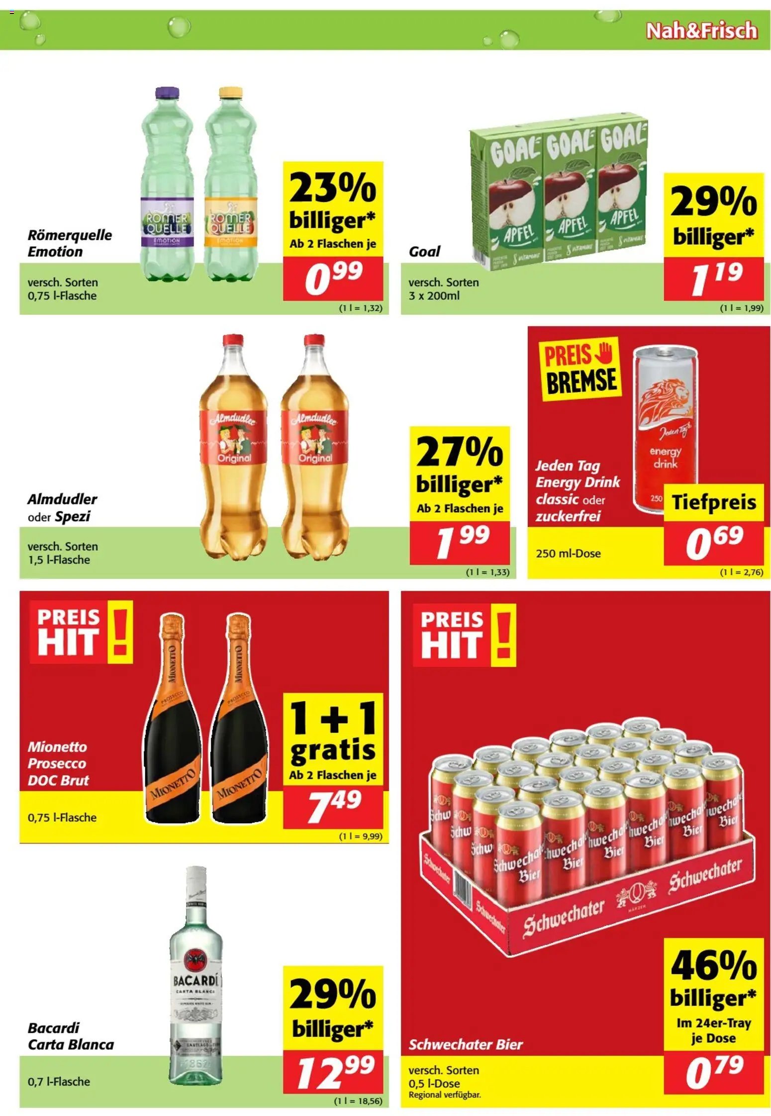 Nah und Frisch Flugblatt