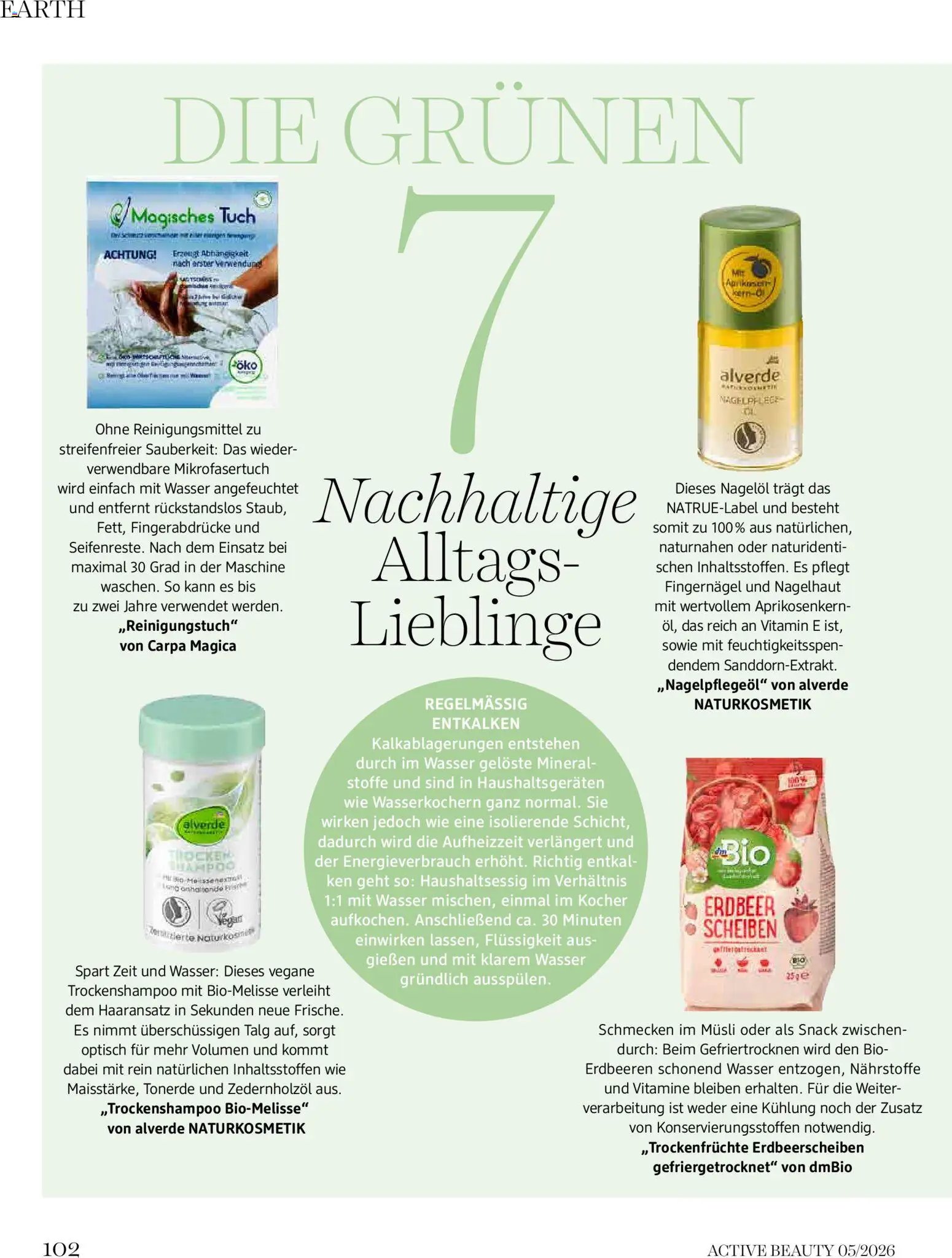 dm drogerie markt Active Beauty Magazin 05/2026