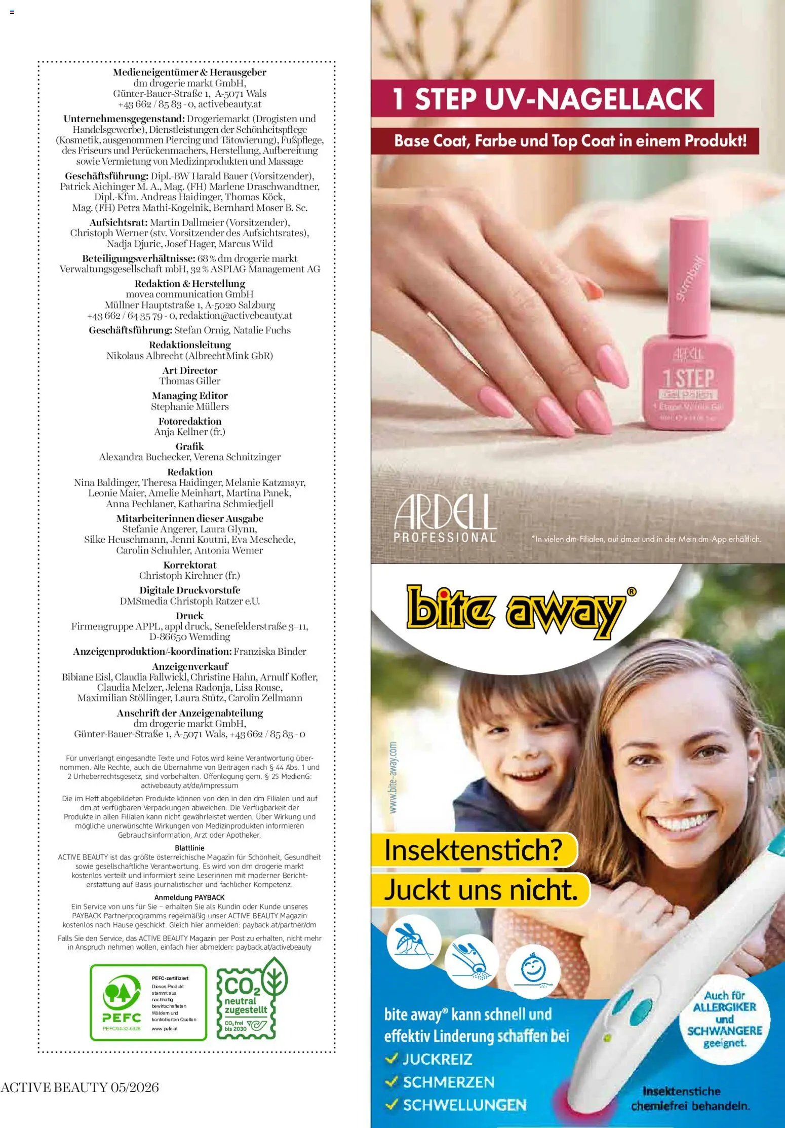 dm drogerie markt Active Beauty Magazin 05/2026