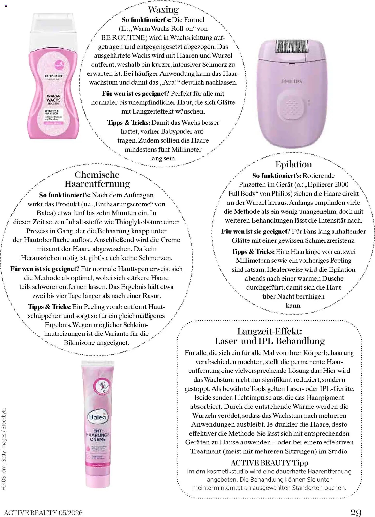 dm drogerie markt Active Beauty Magazin 05/2026