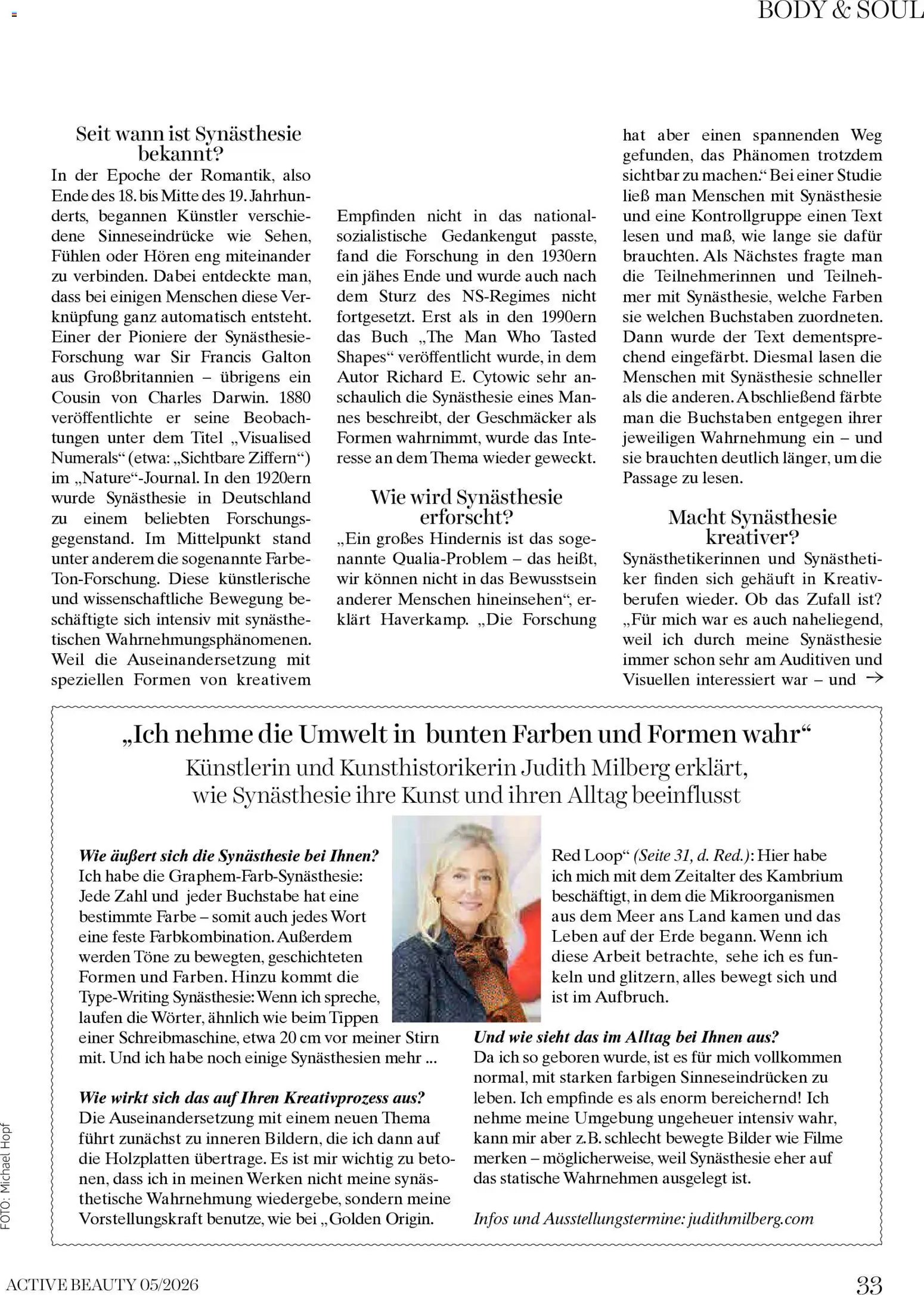 dm drogerie markt Active Beauty Magazin 05/2026