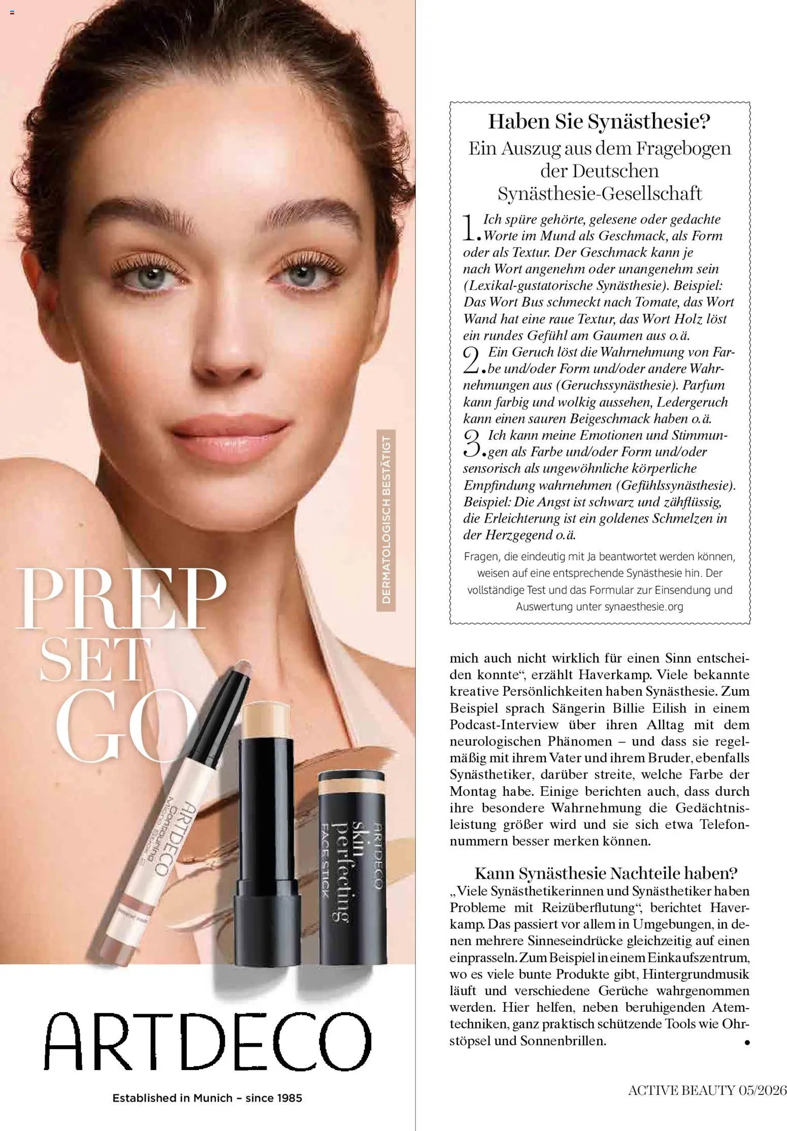 dm drogerie markt Active Beauty Magazin 05/2026