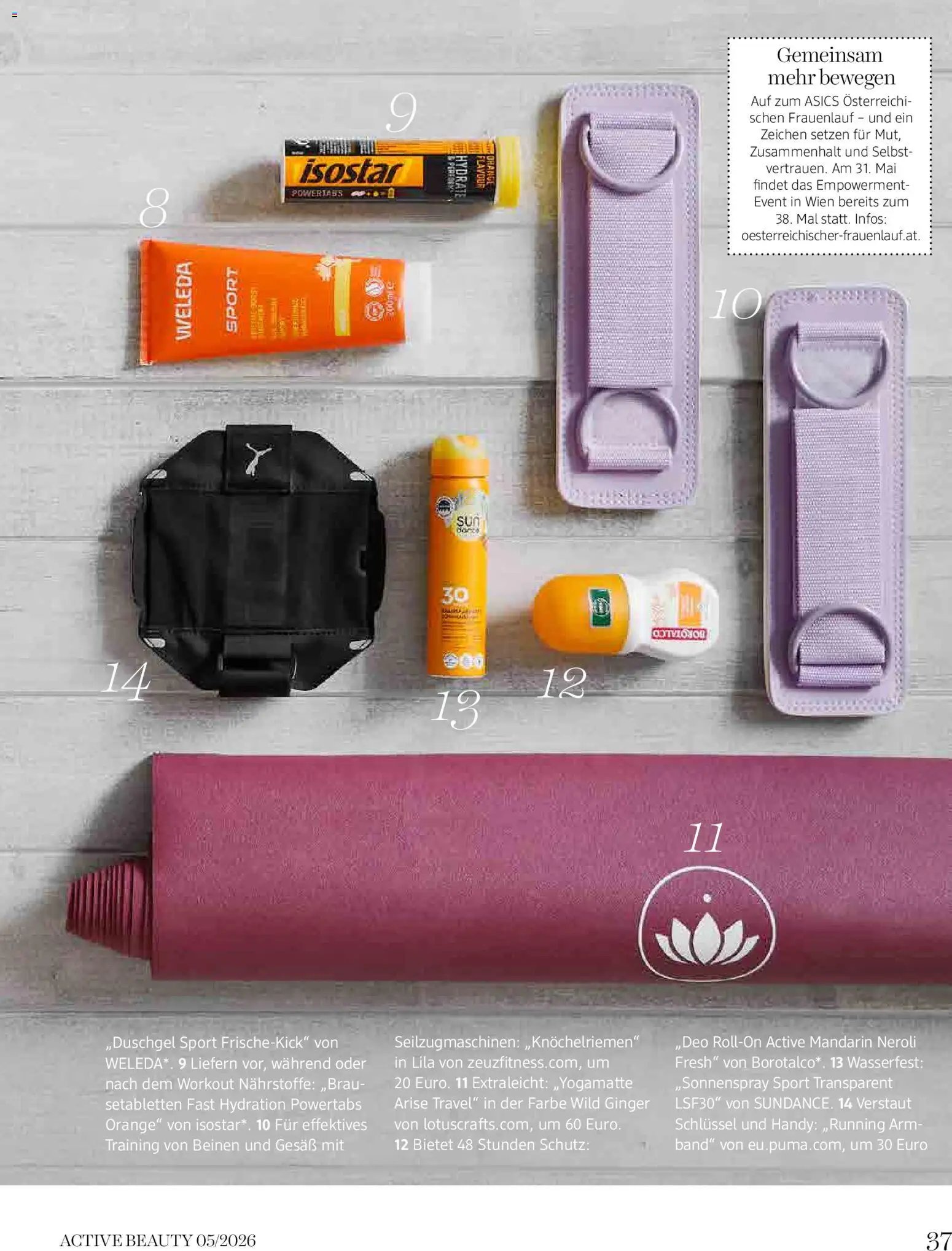 dm drogerie markt Active Beauty Magazin 05/2026