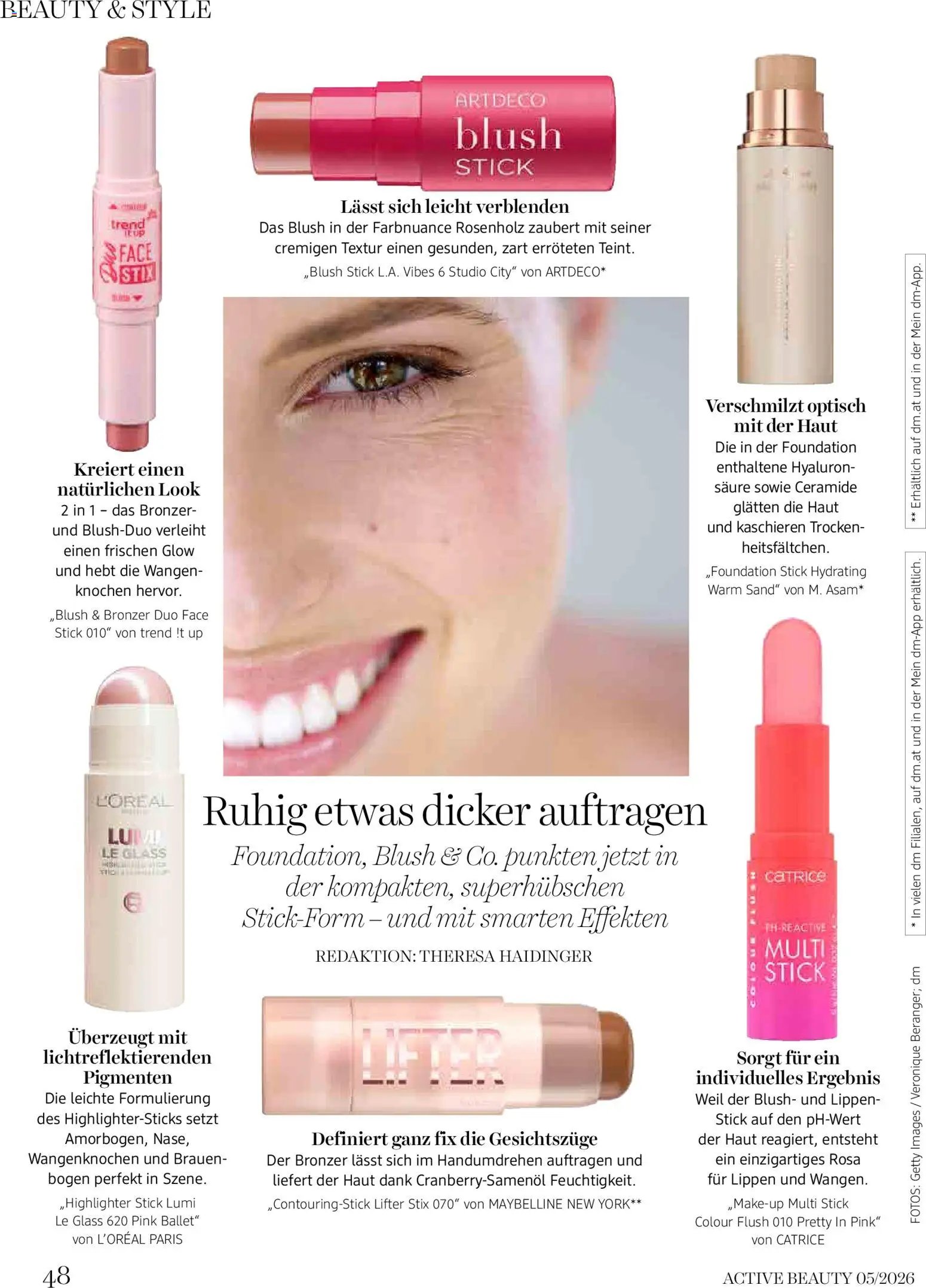 dm drogerie markt Active Beauty Magazin 05/2026