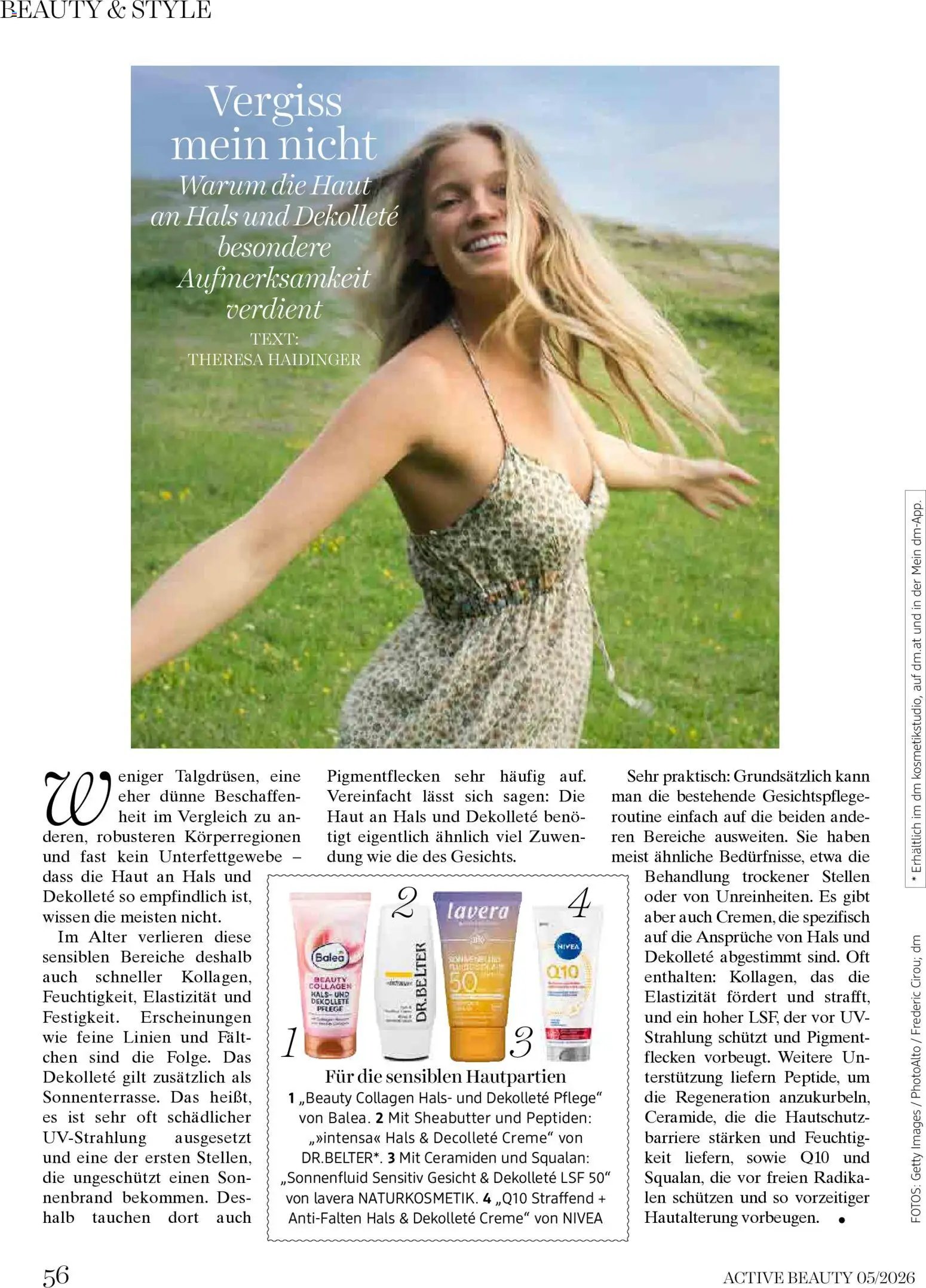 dm drogerie markt Active Beauty Magazin 05/2026