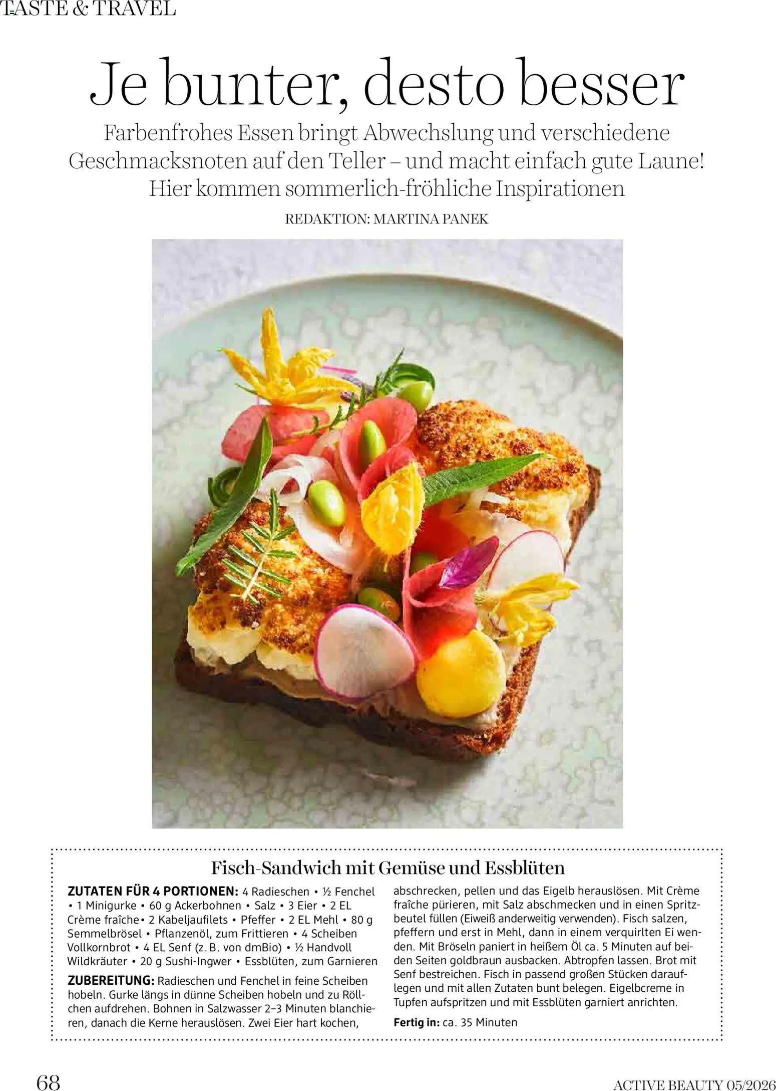 dm drogerie markt Active Beauty Magazin 05/2026