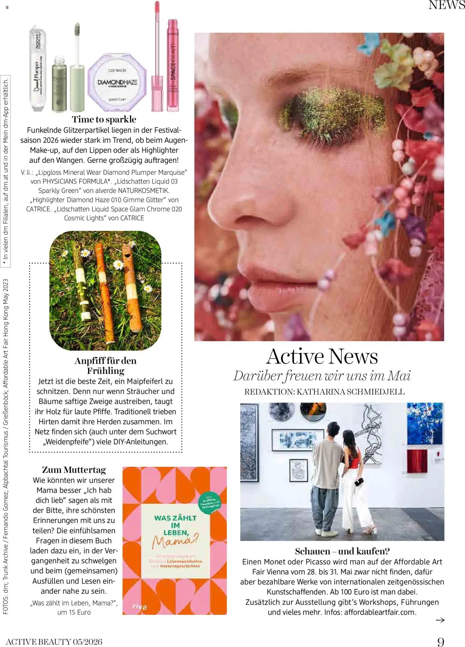 dm drogerie markt Active Beauty Magazin 05/2026