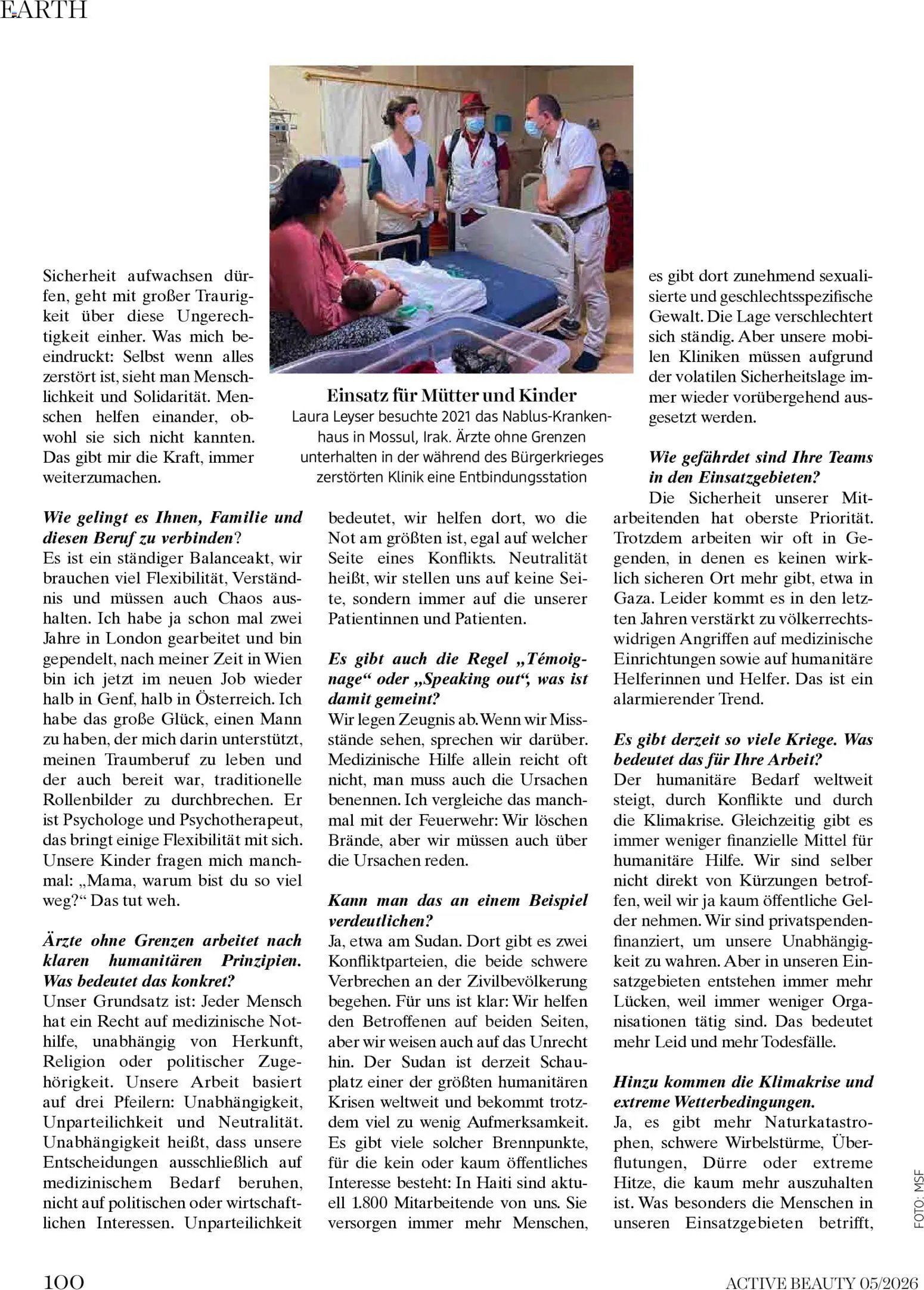dm drogerie markt Active Beauty Magazin 05/2026