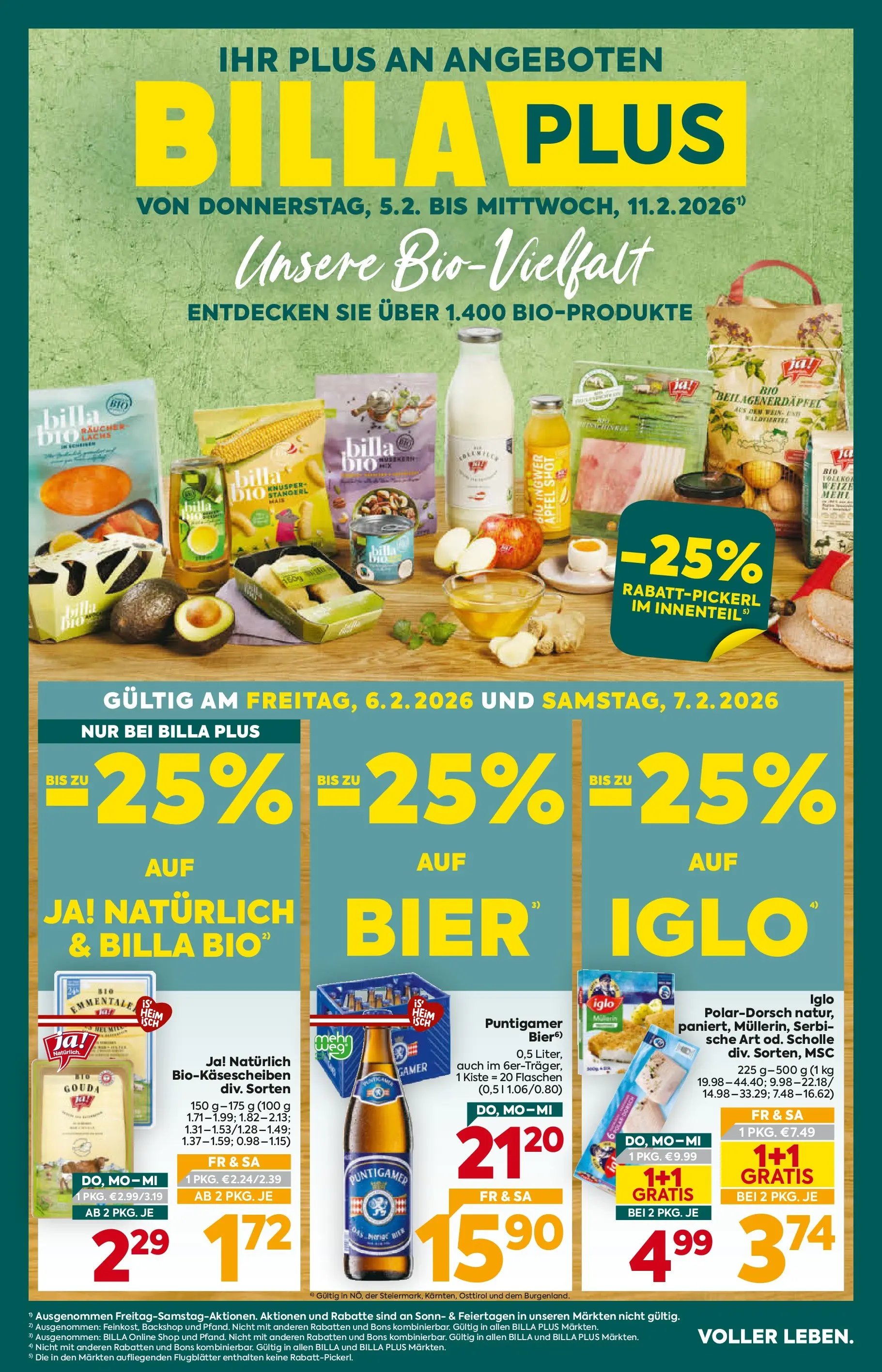 Billa Plus - BILLA PLUS: Flugblatt Burgenland