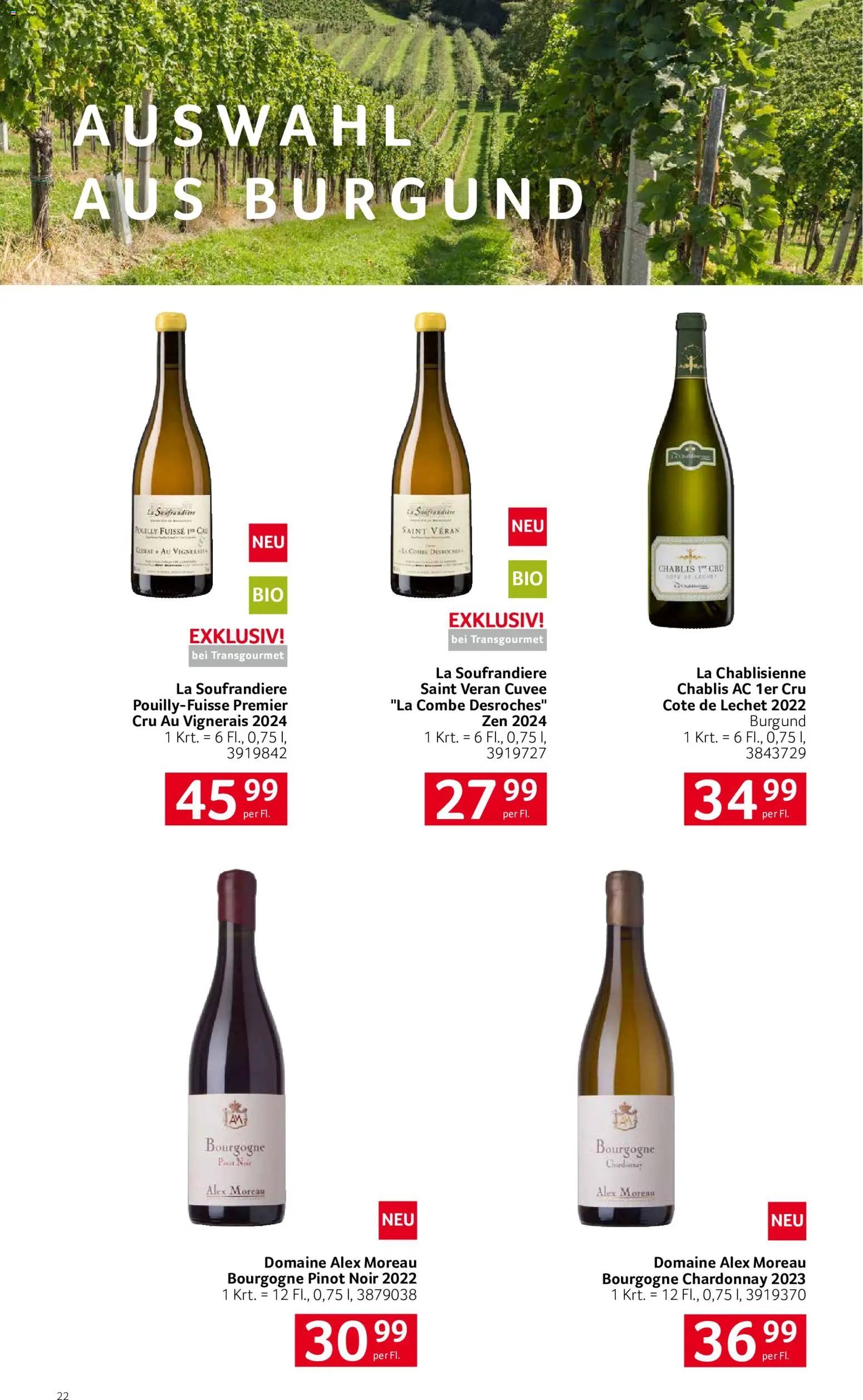 Transgourmet Trinkwerk Herbst