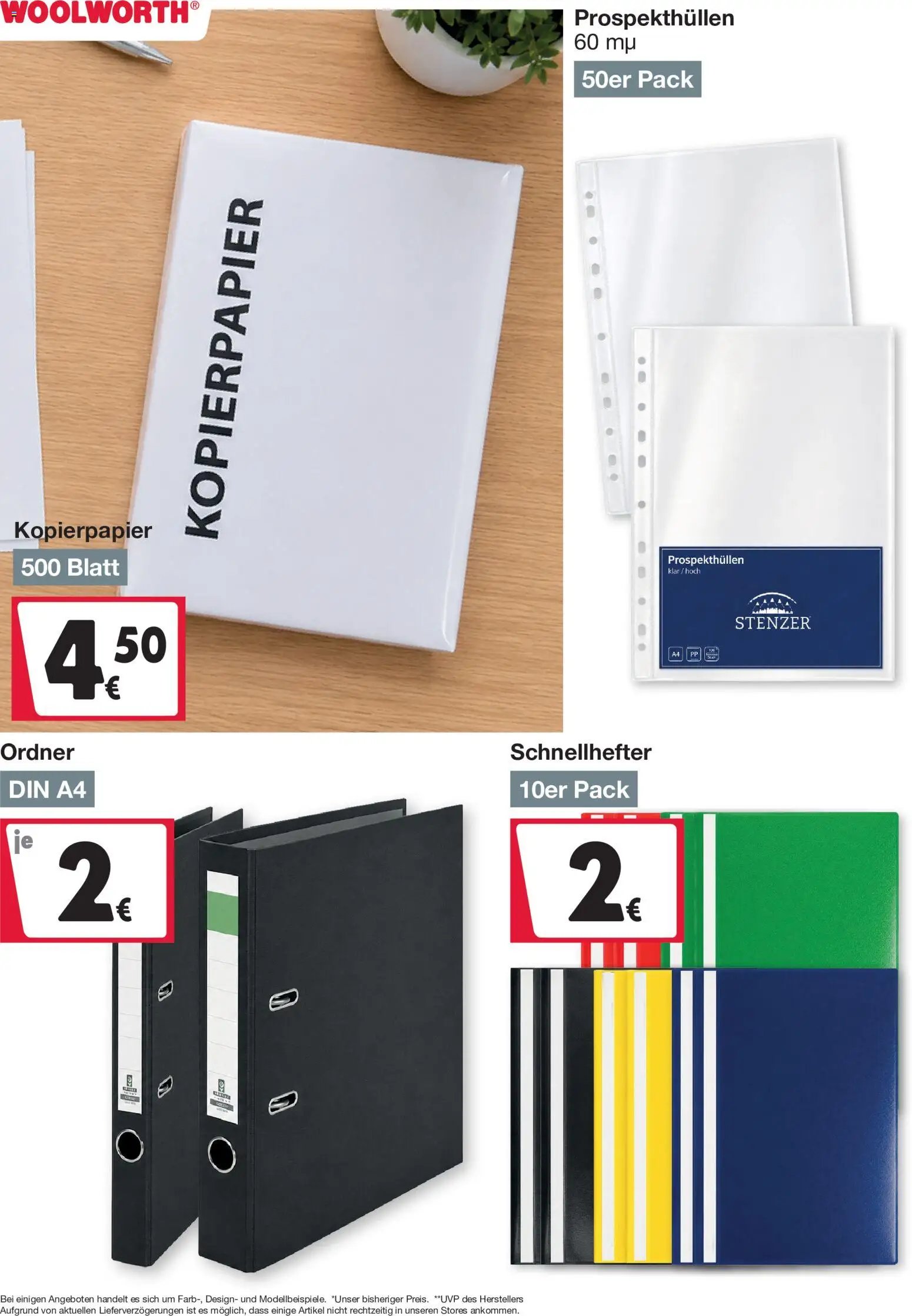 Woolworth Flugblatt
