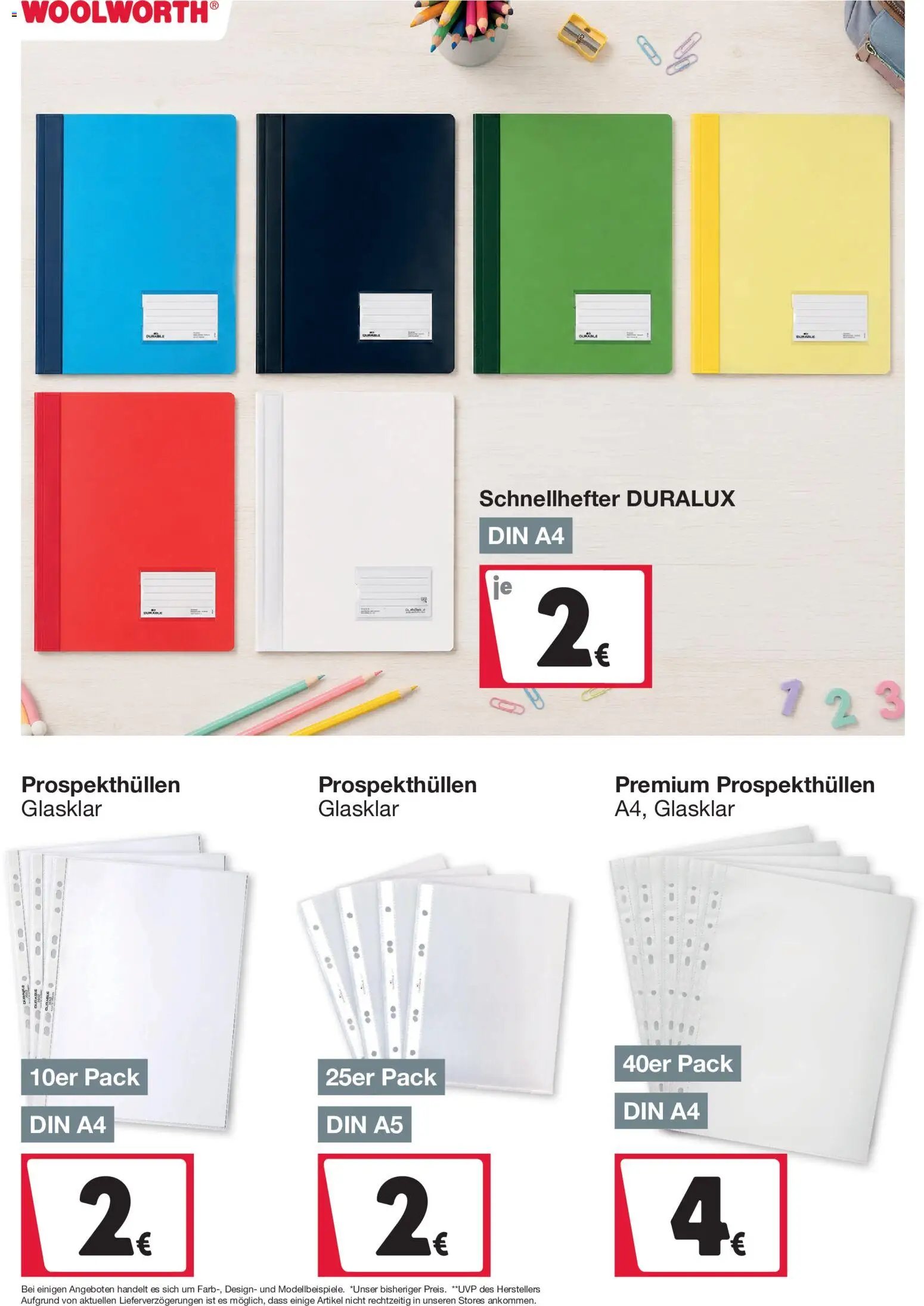 Woolworth Flugblatt